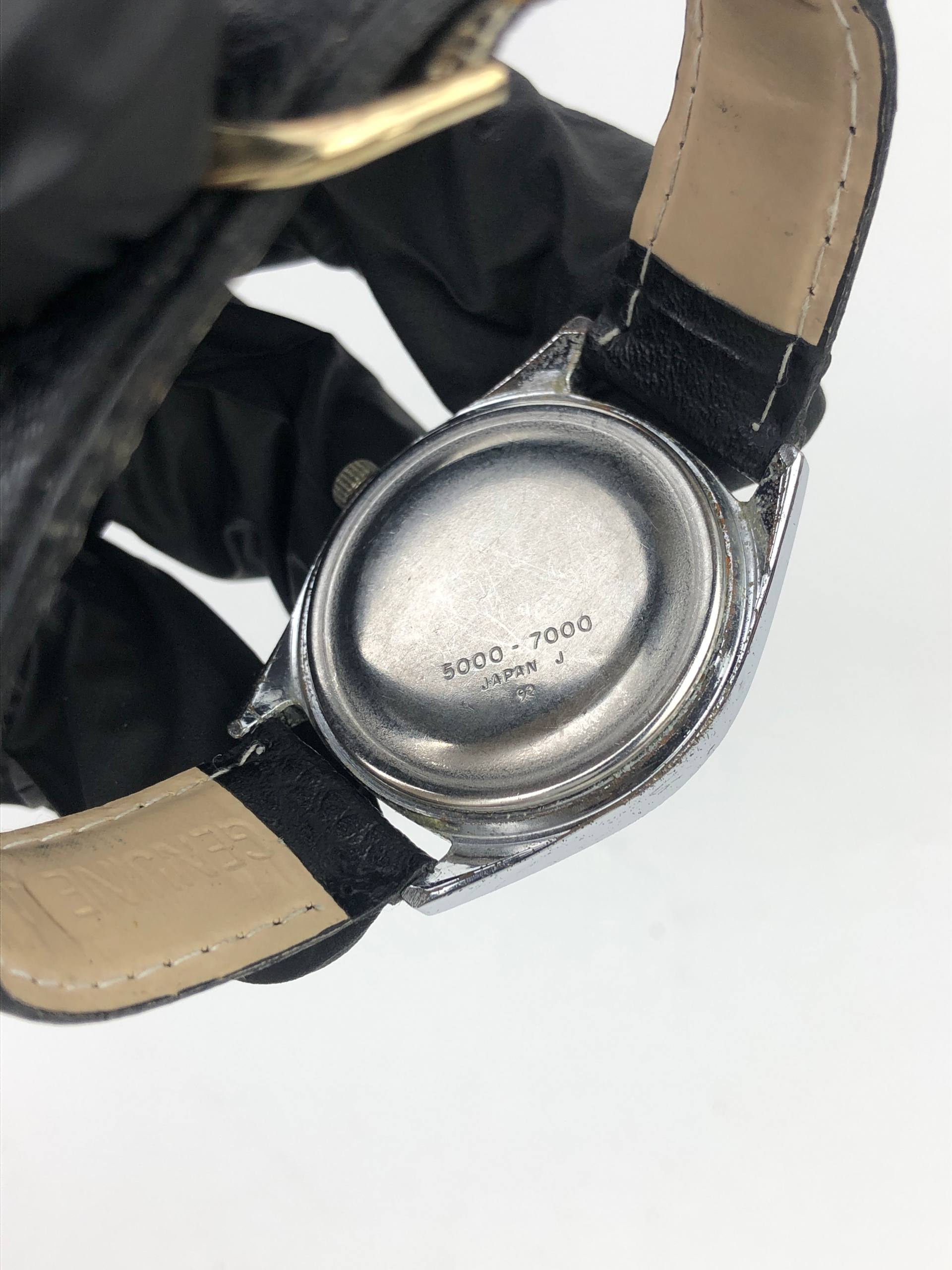 SEIKO TOMONY VINTAGE SILVER SUNBURST BREGUET DIAL JAPAN - Gambar 7