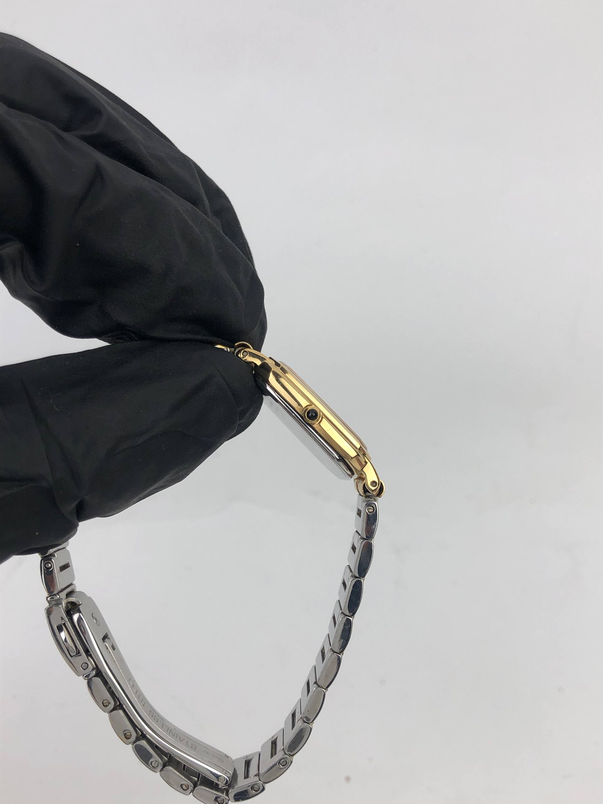 SEIKO 4J41 TWO TONE BRACELET JAPAN VINTAGE QUARTZ - Gambar 5