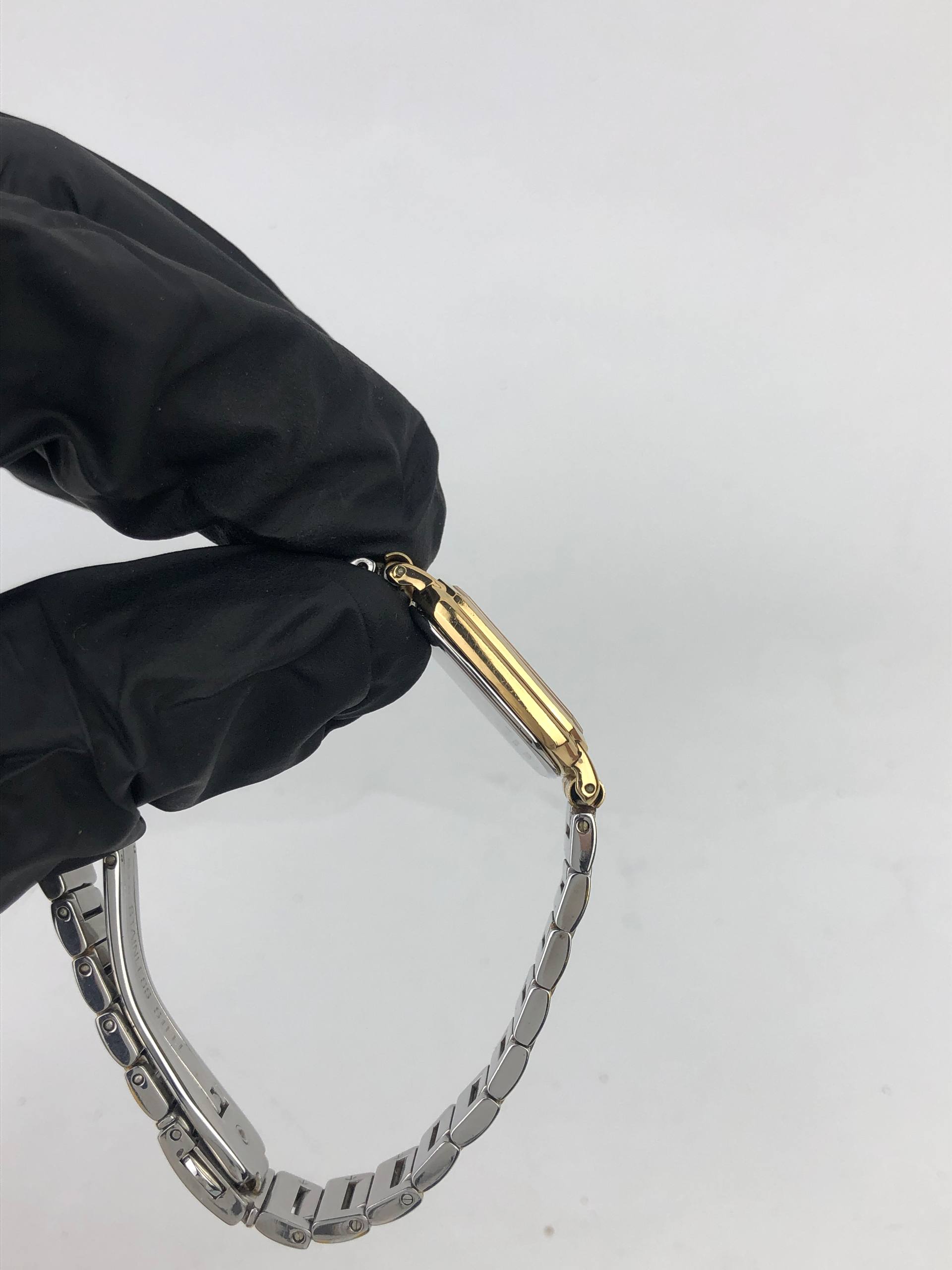 SEIKO 4J41 TWO TONE BRACELET JAPAN VINTAGE QUARTZ - Gambar 6