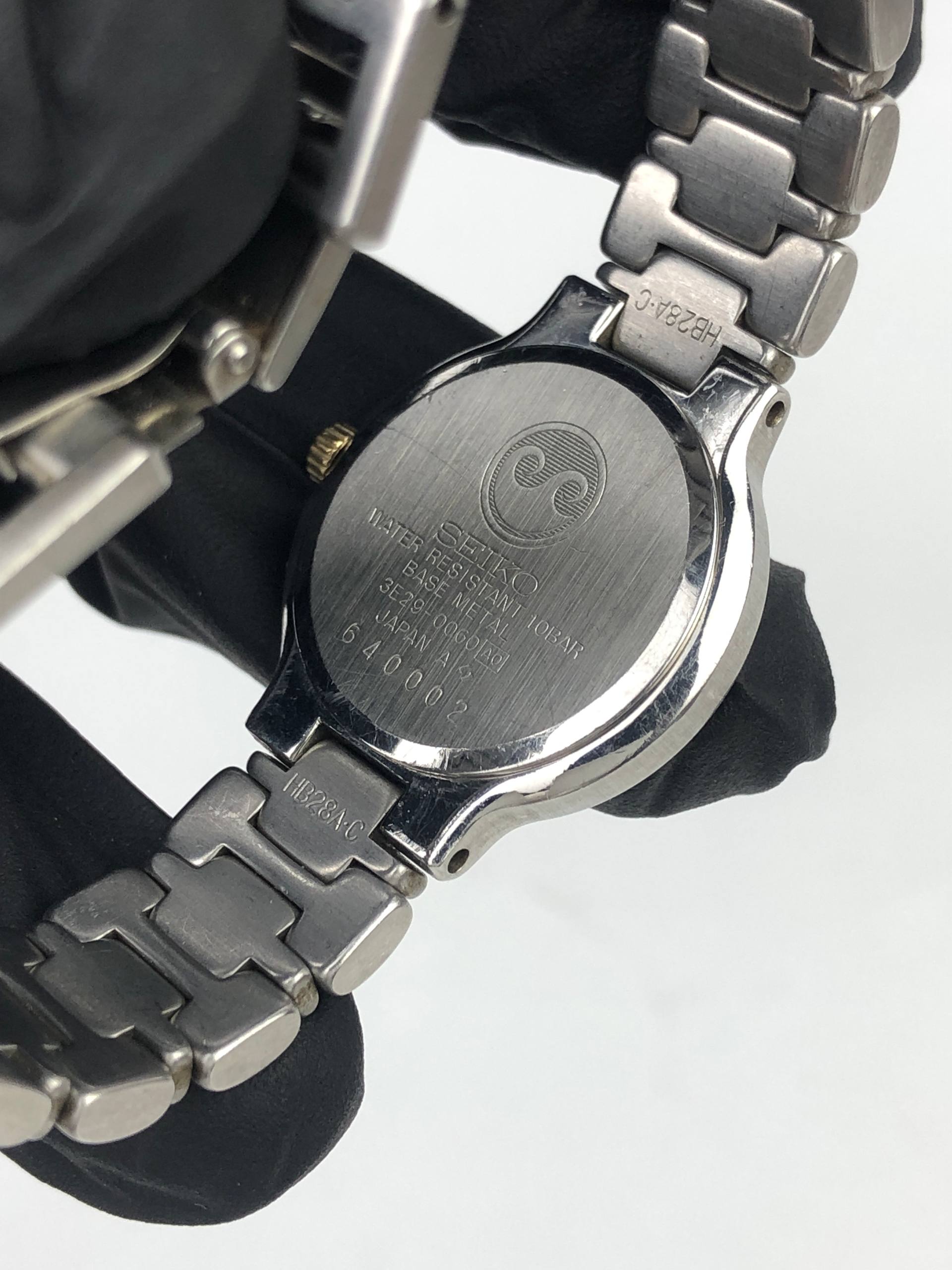 SEIKO PRESAGE 3E29-0A00 BLACK DIAL ORIGINAL BRACELET JAPAN - Gambar 8
