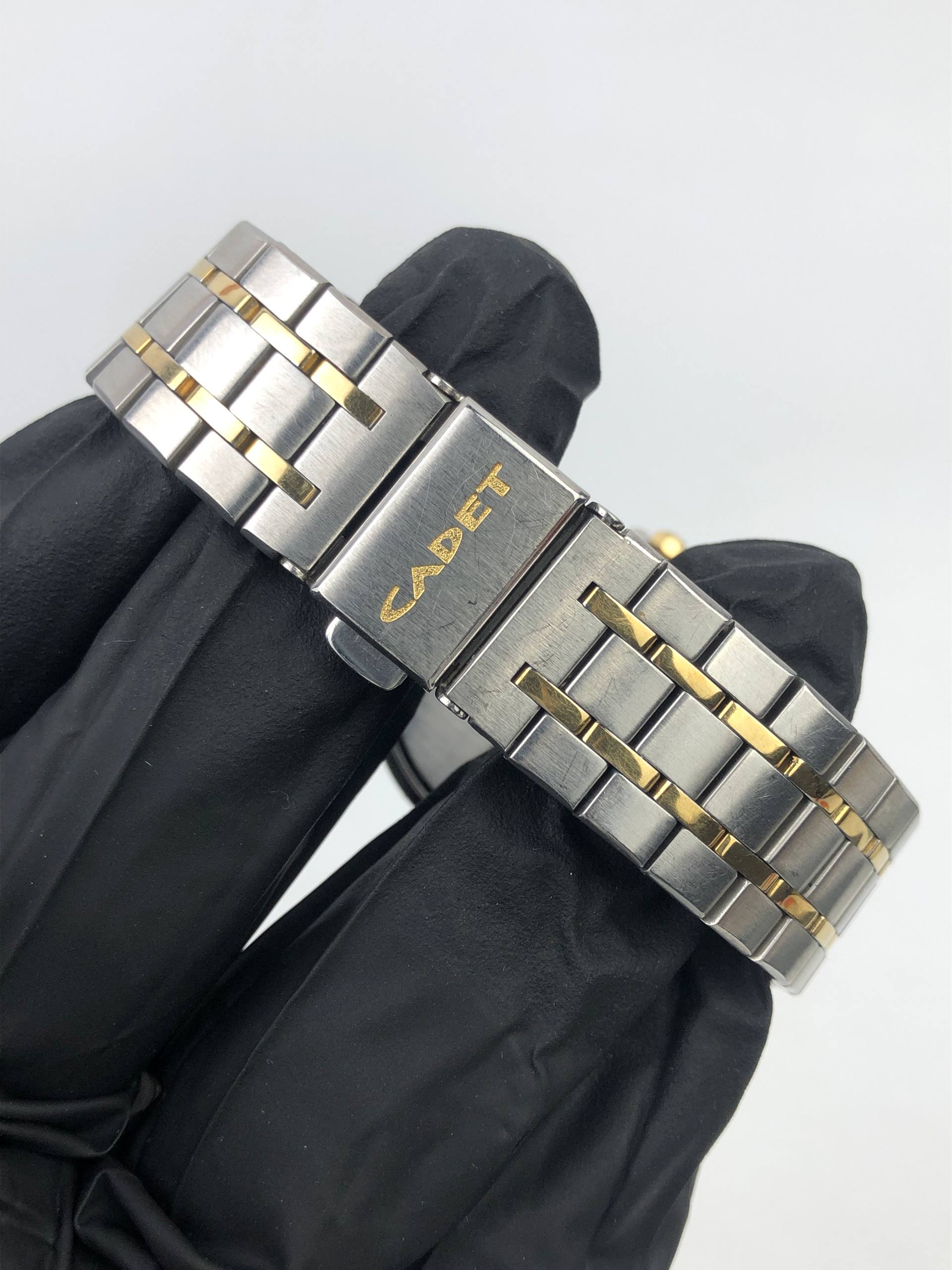 SEIKO CADET 8N40-6070 TWO TONE WHITE DIAL ORIGINAL JAPAN - Gambar 7