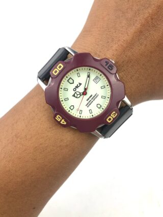 ORCA MARINER 200M WATER RESIST BURGUNDY DIVER