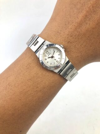 SEIKO 4N21-1130 MINI DRESS WATCH INTEGRATED BRACELET