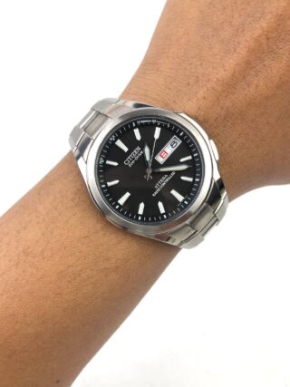 CITIZEN ATTESA ECO-DRIVE RADIO CONTROLLED BLACK DIAL