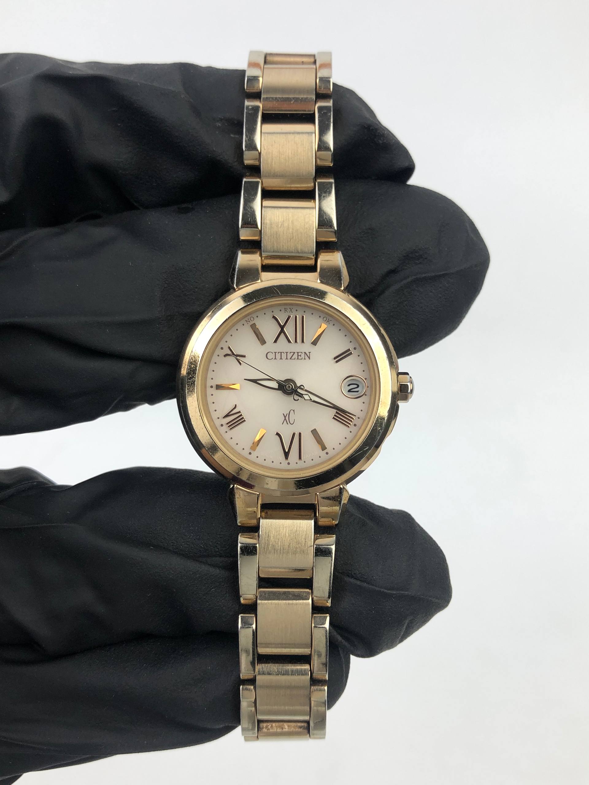BEAUTIFUL CITIZEN XC GOLD TONE ECODRIVE - Gambar 2