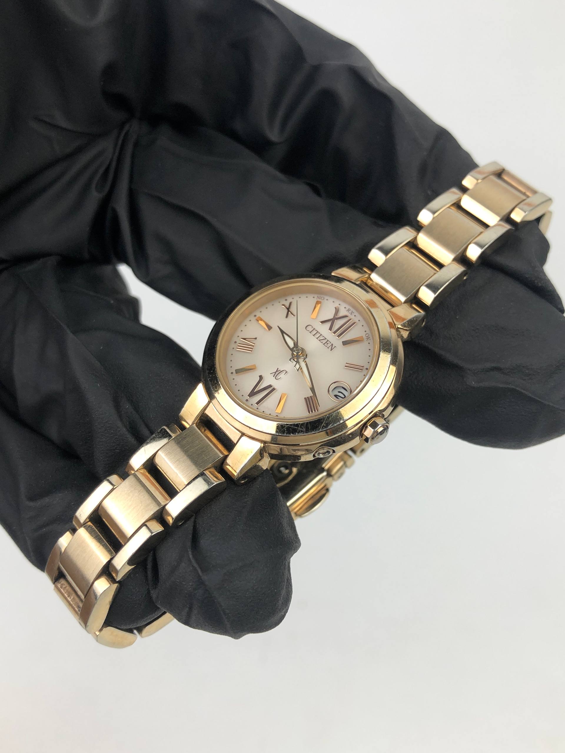BEAUTIFUL CITIZEN XC GOLD TONE ECODRIVE - Gambar 3