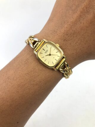 RICOH KLASIK QUARTZ GOLD CASE VINTAGE