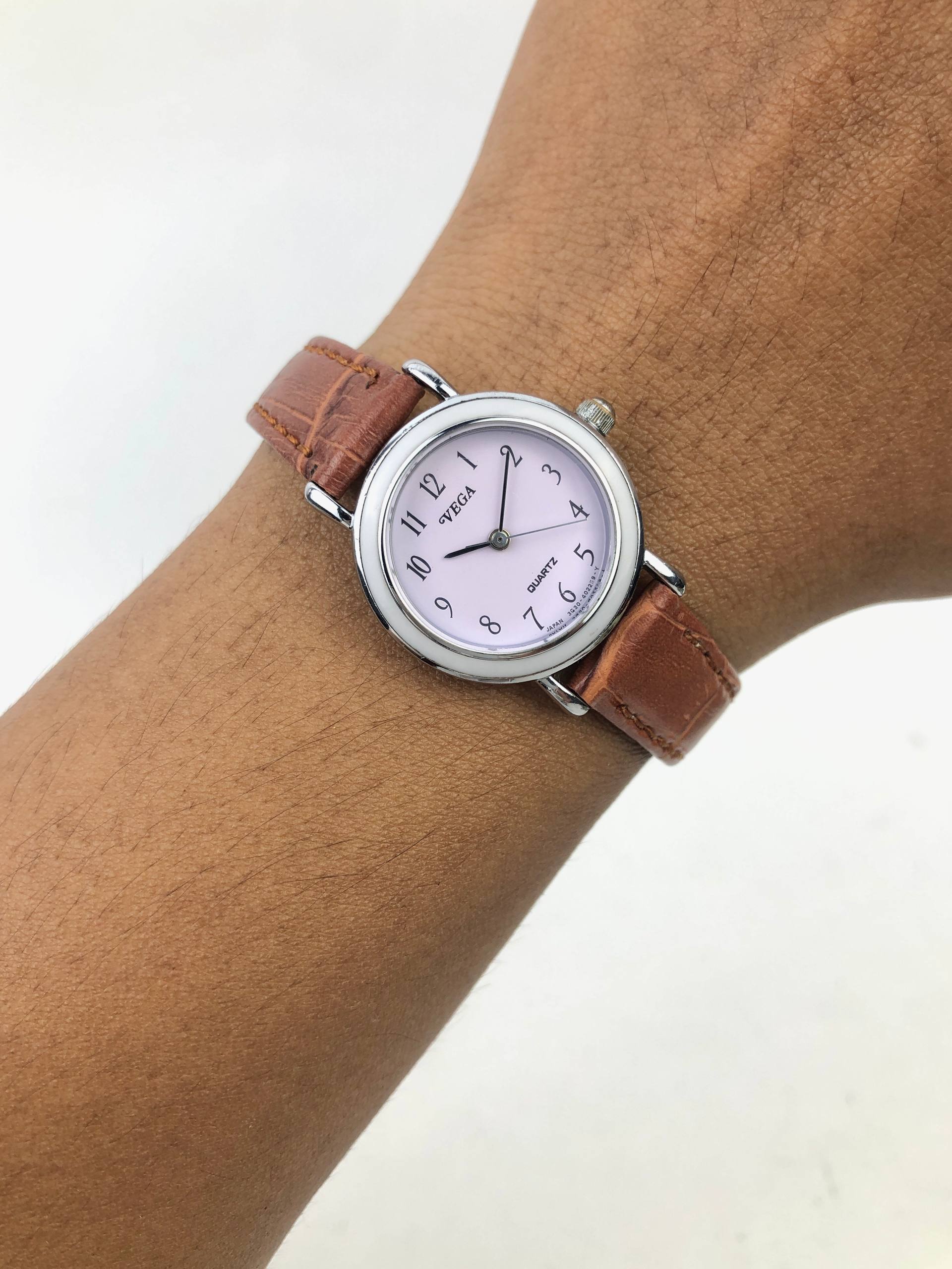 LADIES WATCH VEGA PINK DIAL