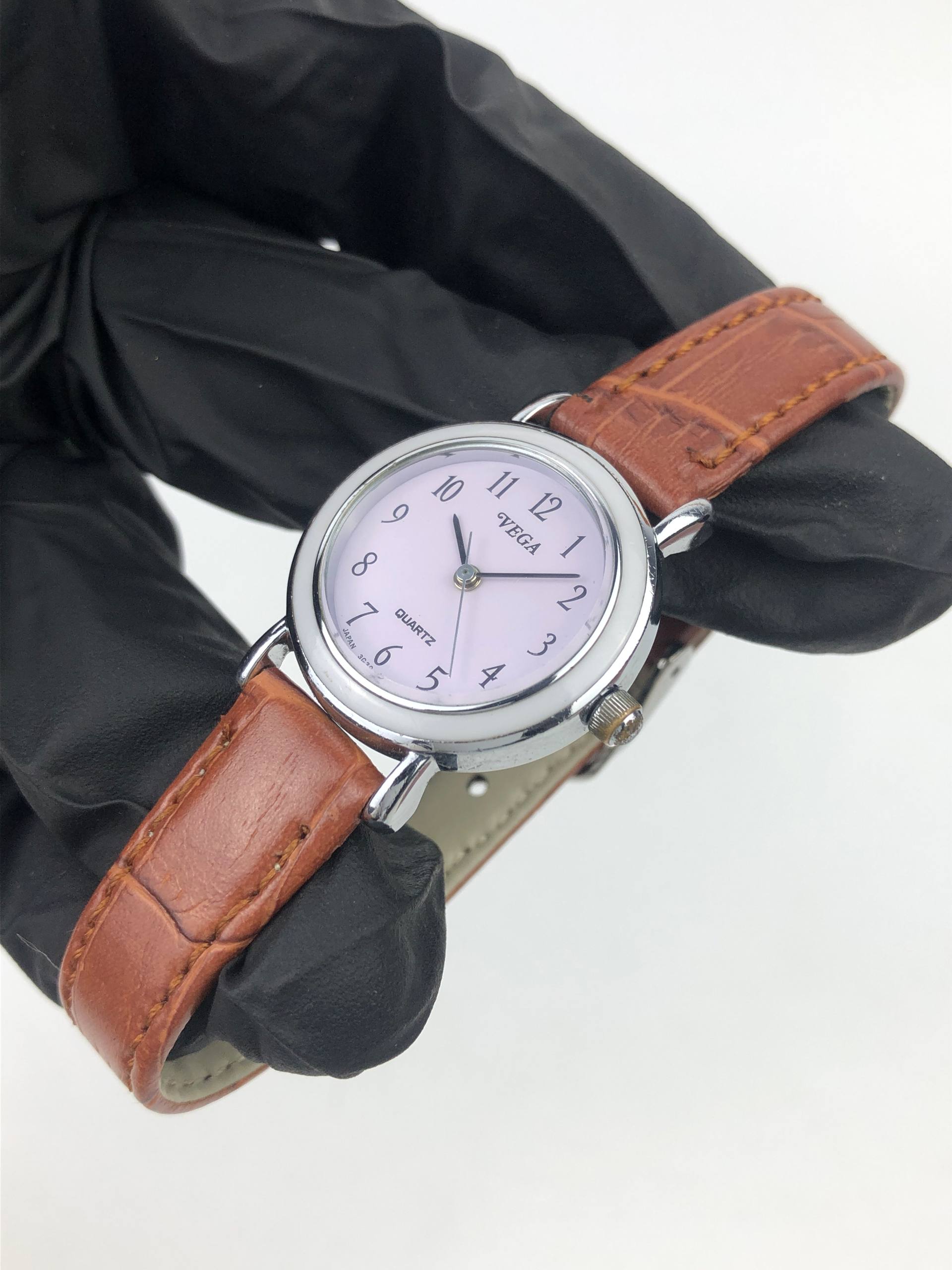 LADIES WATCH VEGA PINK DIAL - Gambar 3