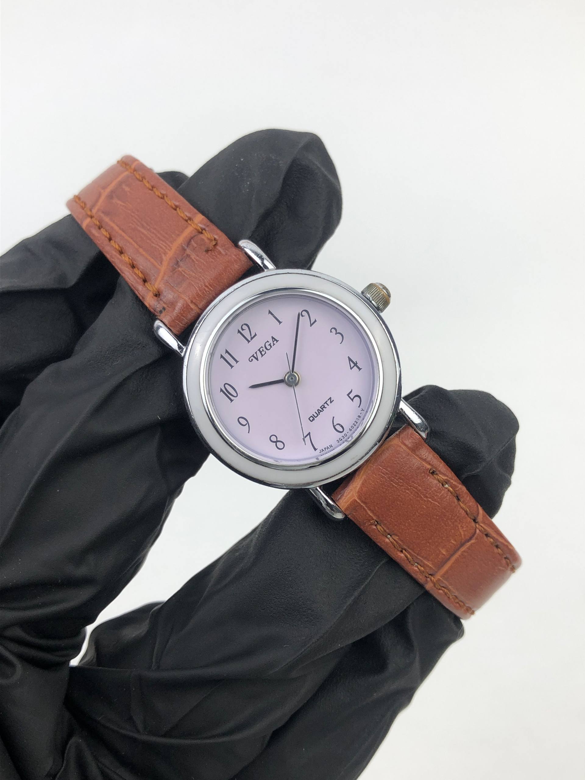 LADIES WATCH VEGA PINK DIAL - Gambar 4