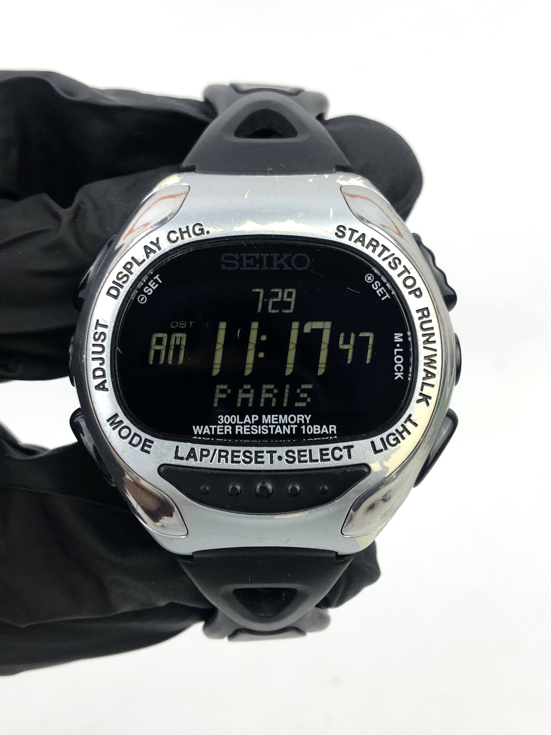 SEIKO RUNNER S670-00A0 TOKYO MARATHON 2015 LIMITED EDITION DIGITAL WATCH ORIGINAL - Gambar 2