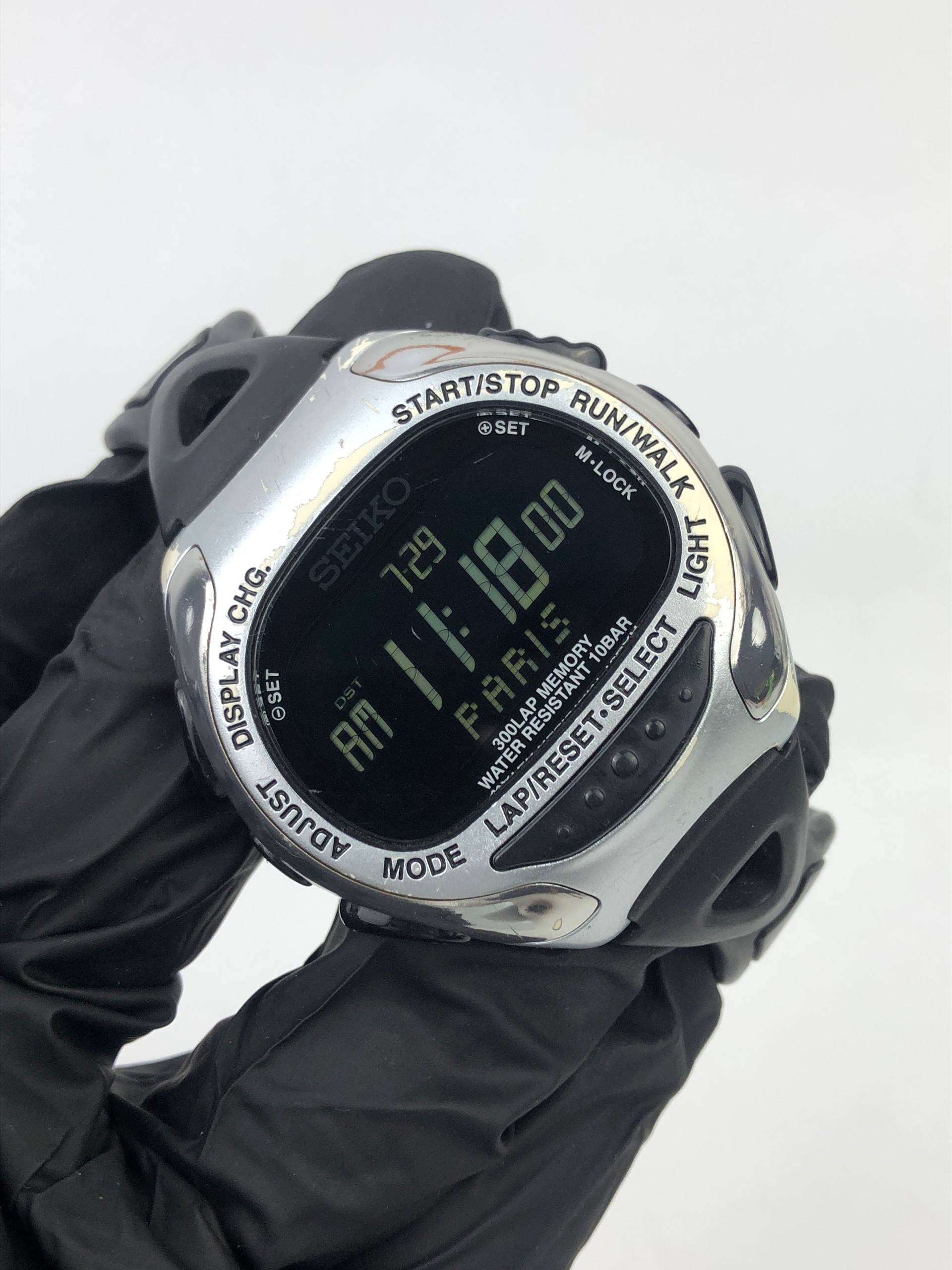 SEIKO RUNNER S670-00A0 TOKYO MARATHON 2015 LIMITED EDITION DIGITAL WATCH ORIGINAL - Gambar 4