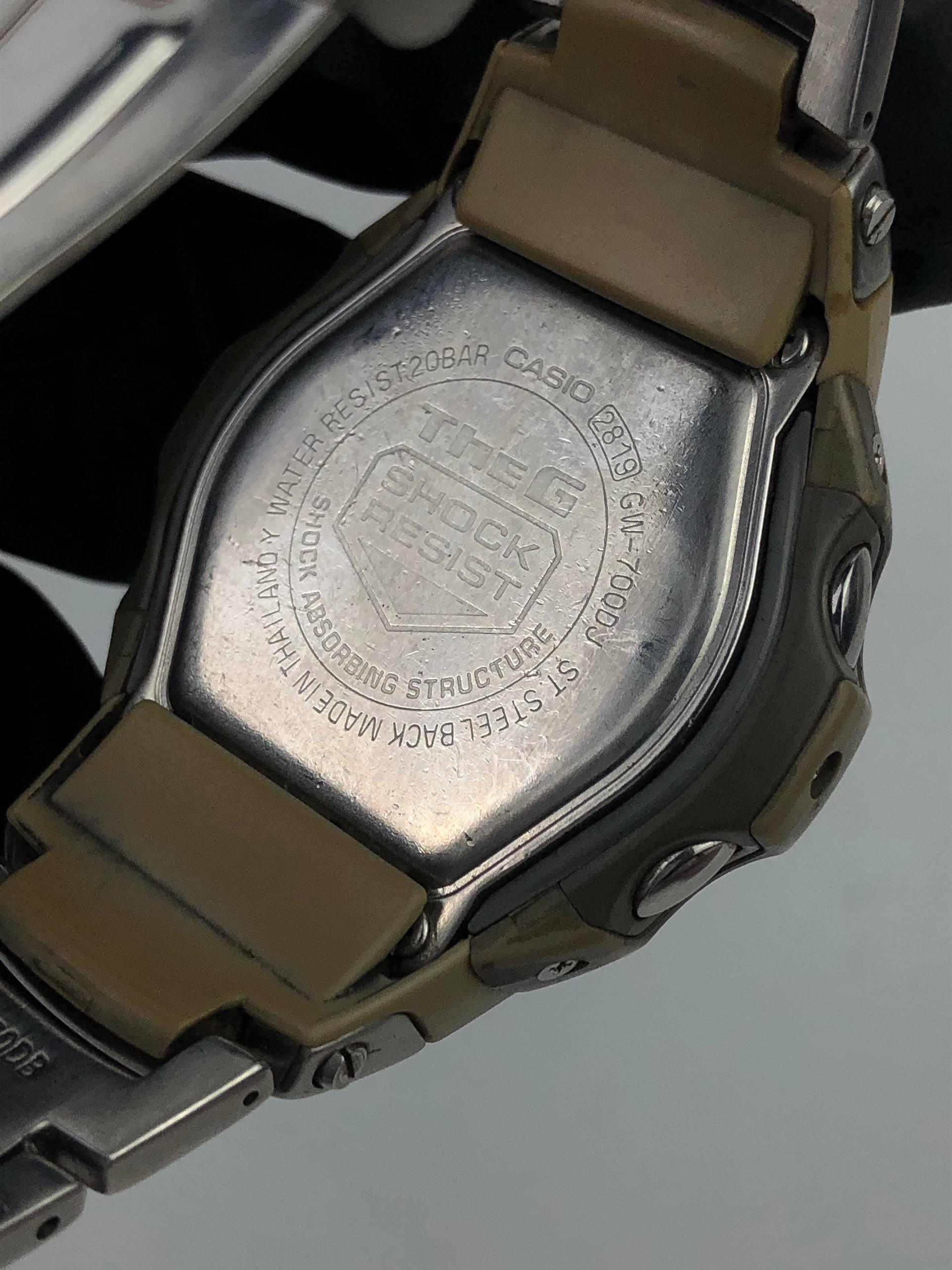 CASIO G-SHOCK GW-7000J-3JF TOUGH SOLAR WAVE CEPTOR MULTIBAND 5 ORIGINAL JAPAN - Gambar 9