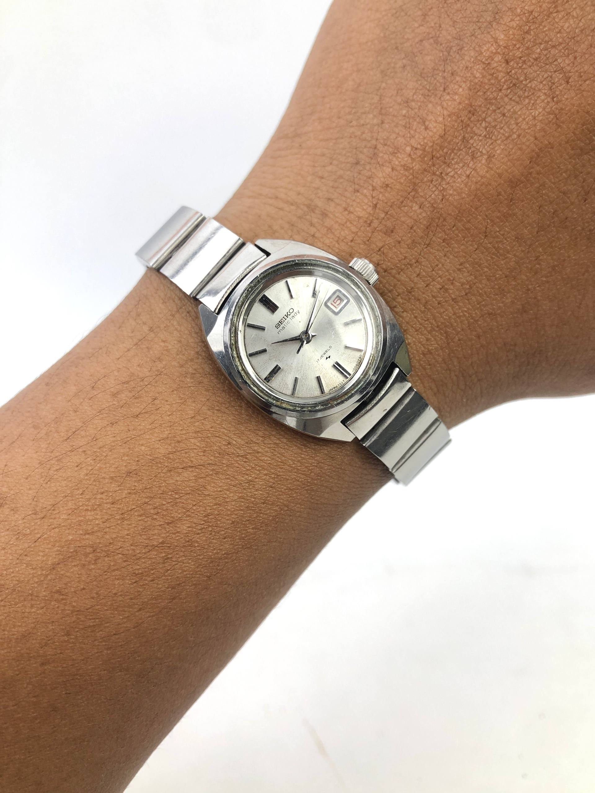 SEIKO MATIC LADY 2517-0211 AUTOMATIC 1960S JAPAN ALL ORIGINAL