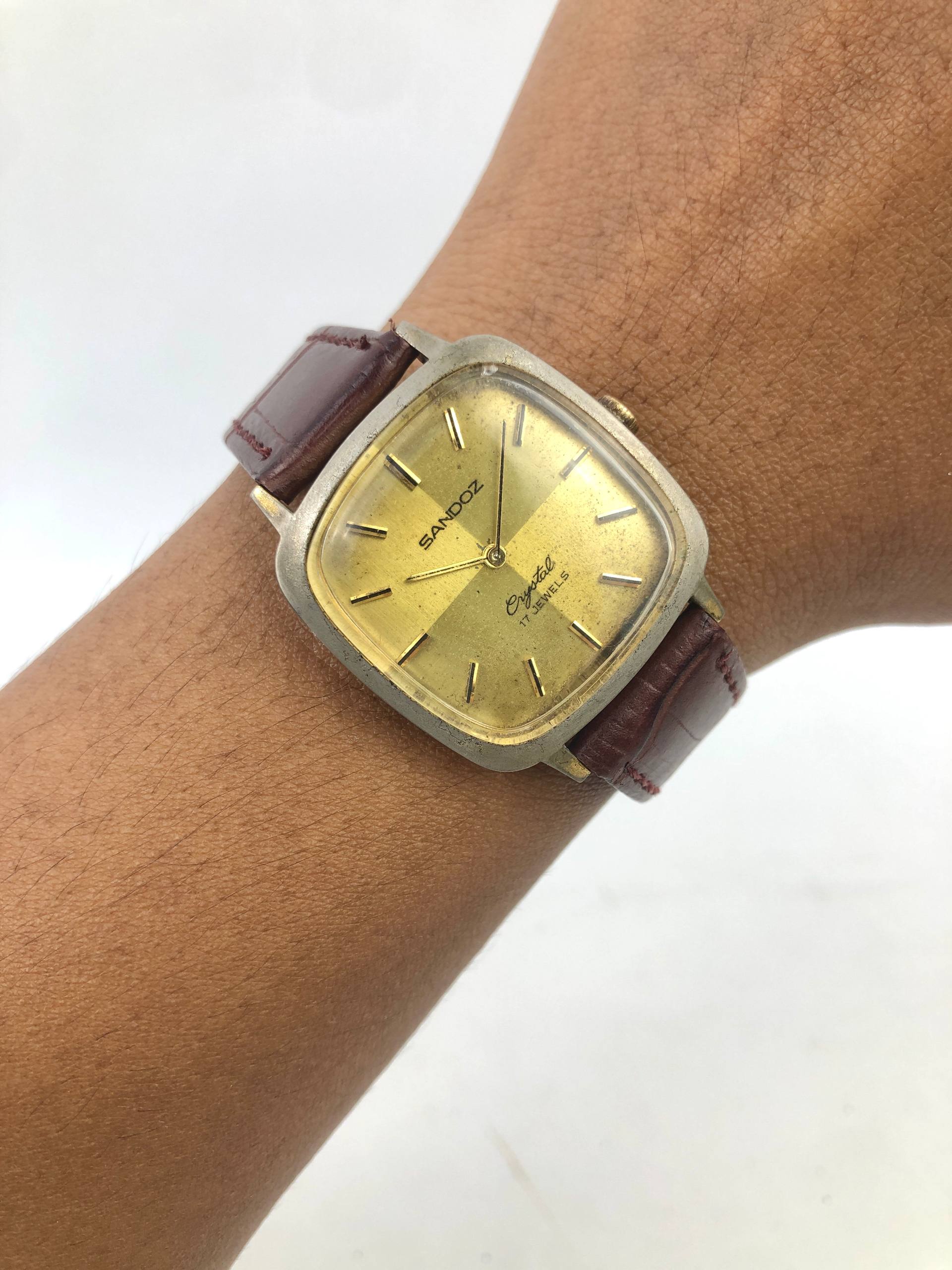 SANDOZ VINTAGE SWISSMADE MANUAL WINDING
