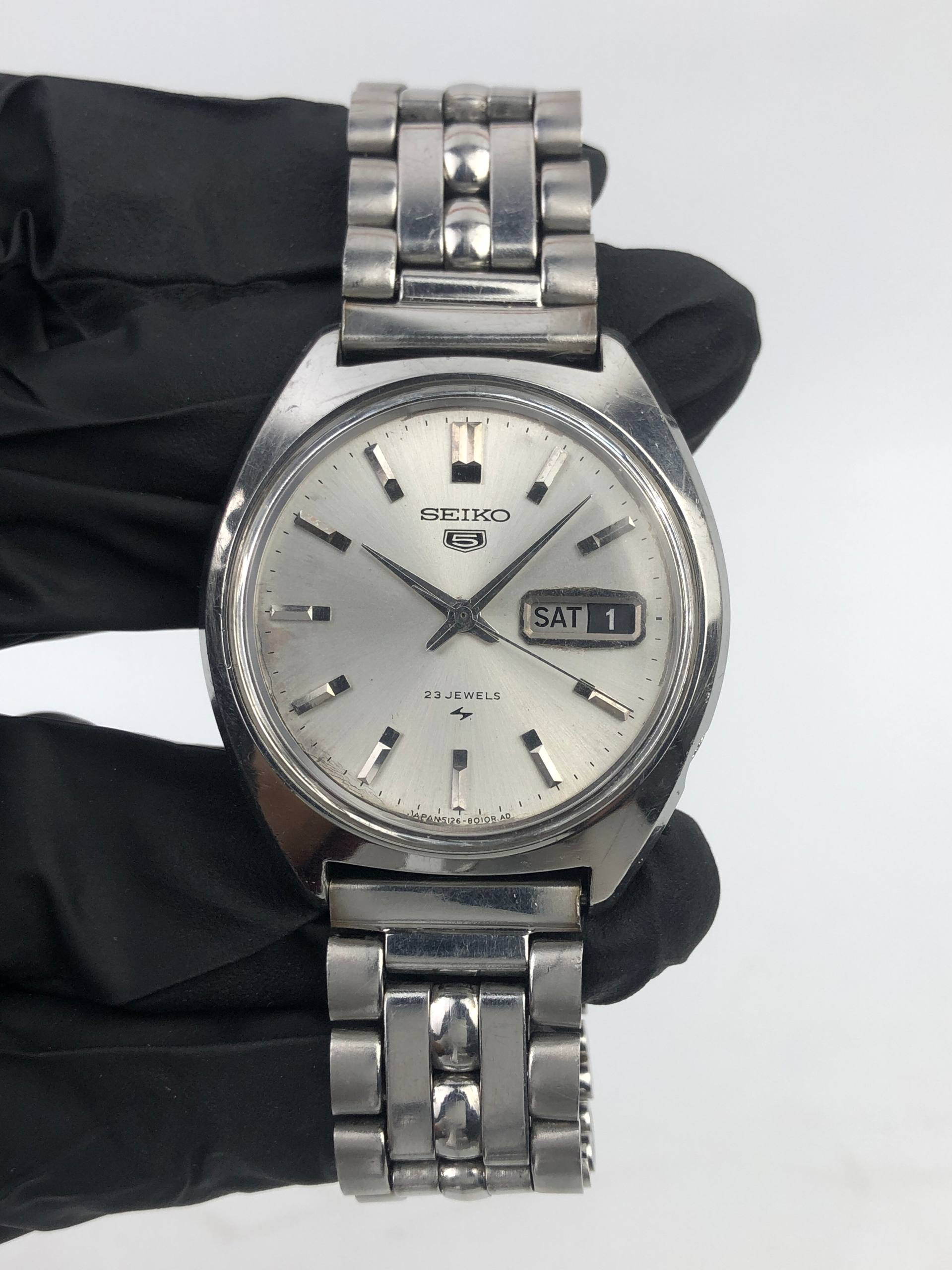 SEIKO5 5126-8010 VINTAGE AUTOMATIC ORIGINAL - Gambar 2