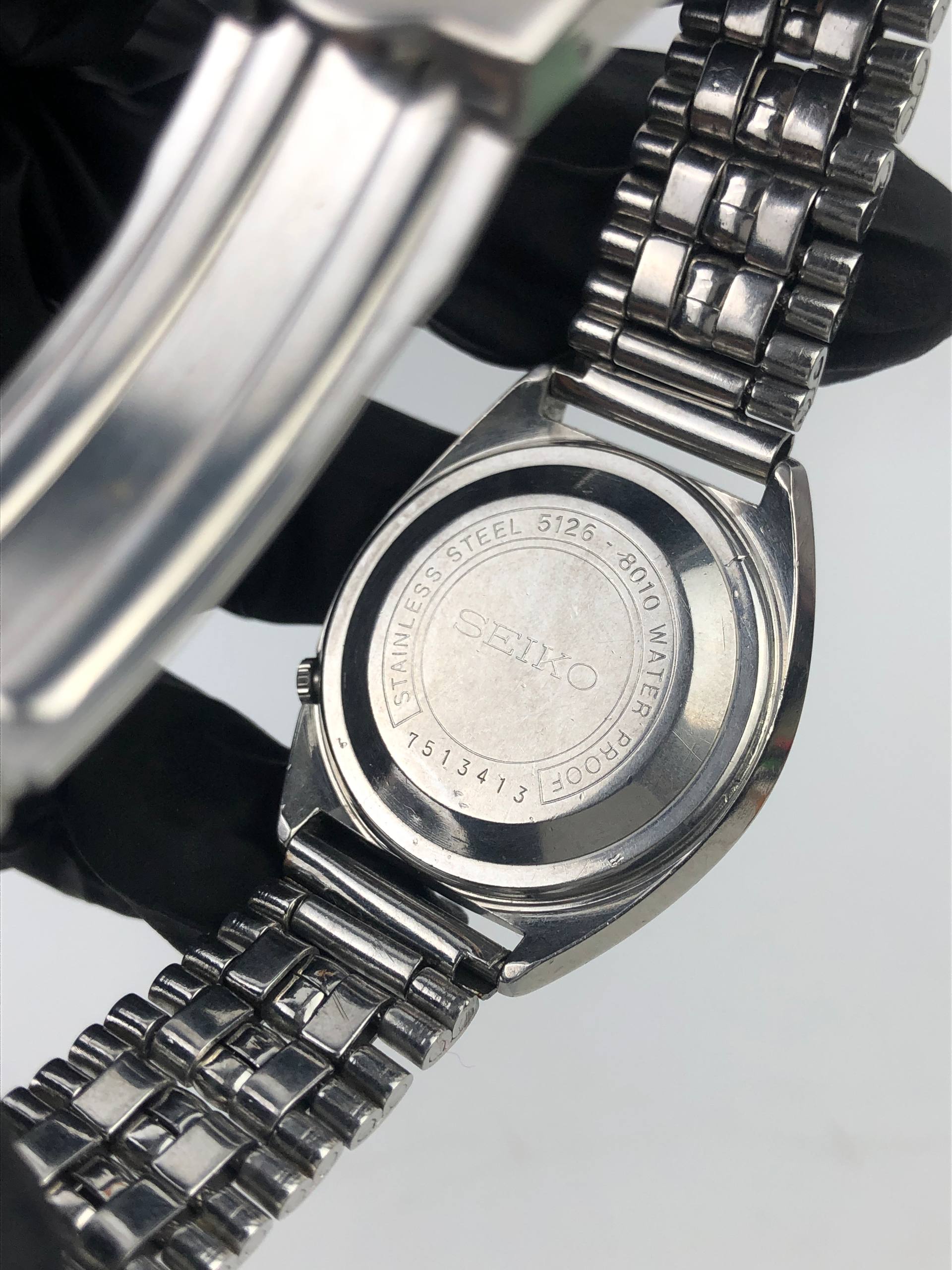 SEIKO5 5126-8010 VINTAGE AUTOMATIC ORIGINAL - Gambar 7