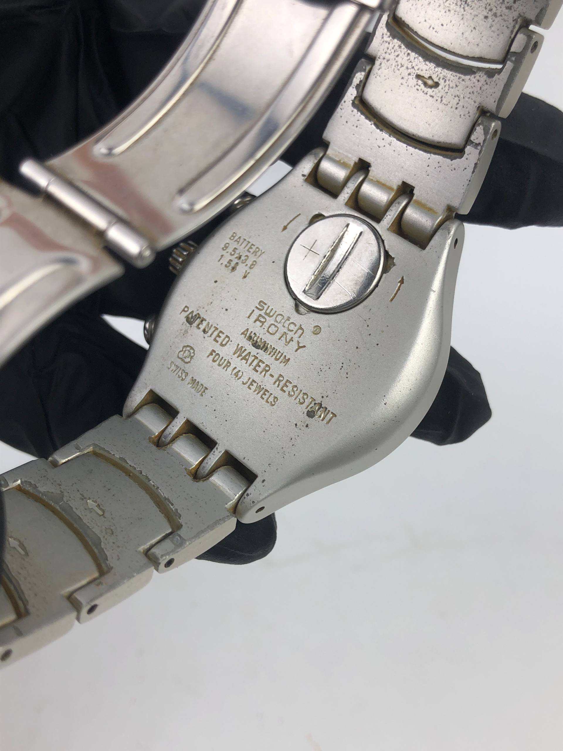 SWATCH IRONY FREEZING RAIN CHRONOGRAPH ALUMUNIUM ALL ORIGINAL - Gambar 8