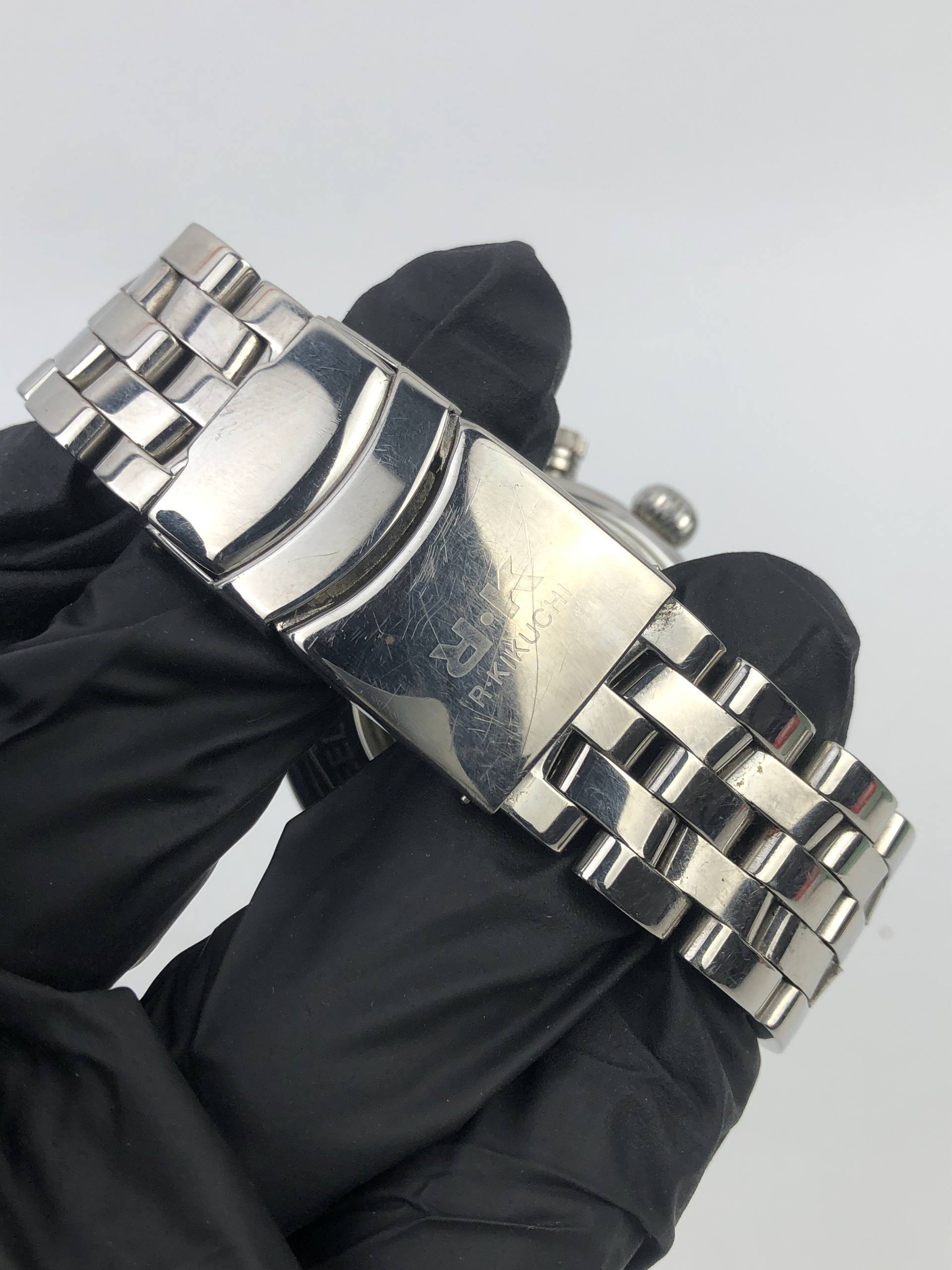 R KIKHUCHI AUTOMATIC CHRONOGRAPH SUB DIAL ORIGINAL - Gambar 7