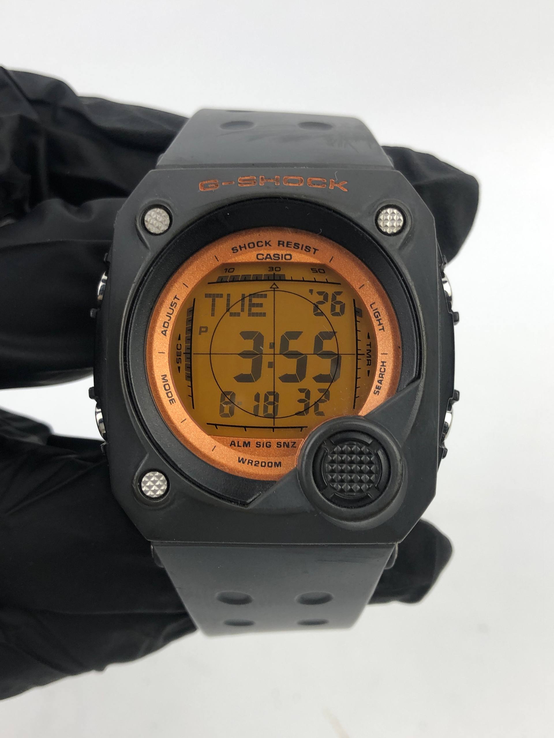 G SHOCK SNIPER G-8000B ORANGE DIAL ALL ORIGINAL - Gambar 2