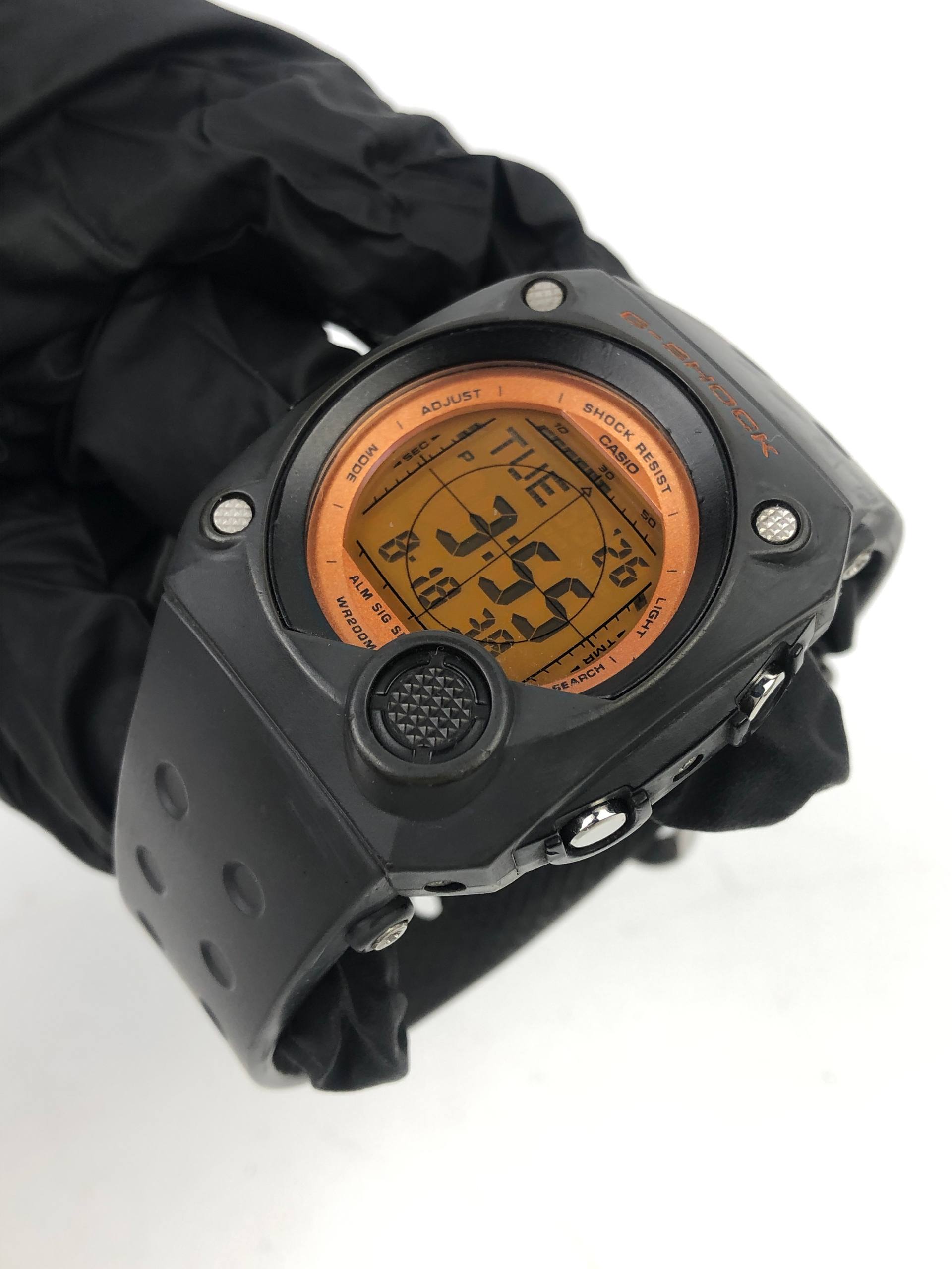 G SHOCK SNIPER G-8000B ORANGE DIAL ALL ORIGINAL - Gambar 3