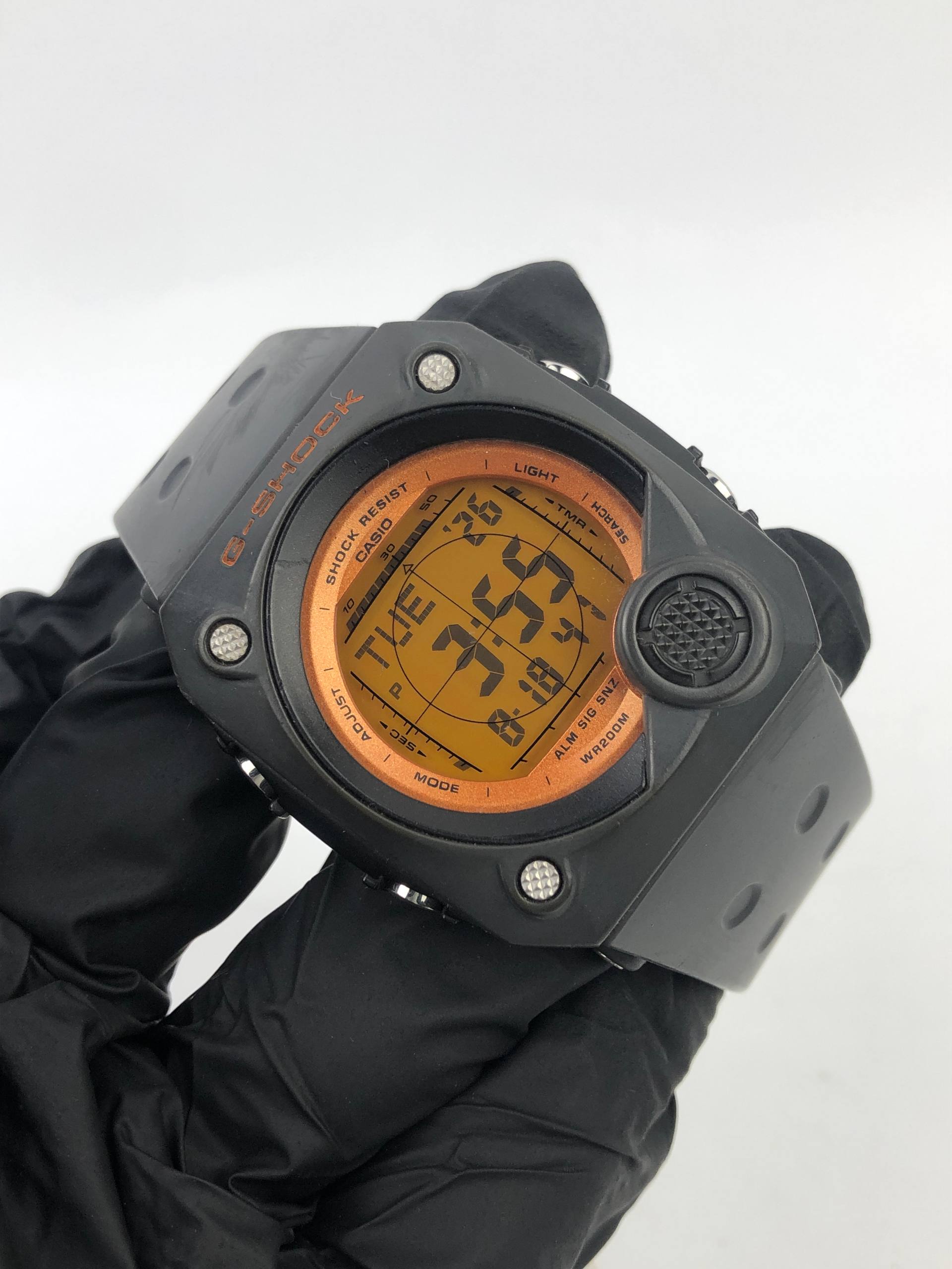 G SHOCK SNIPER G-8000B ORANGE DIAL ALL ORIGINAL - Gambar 4