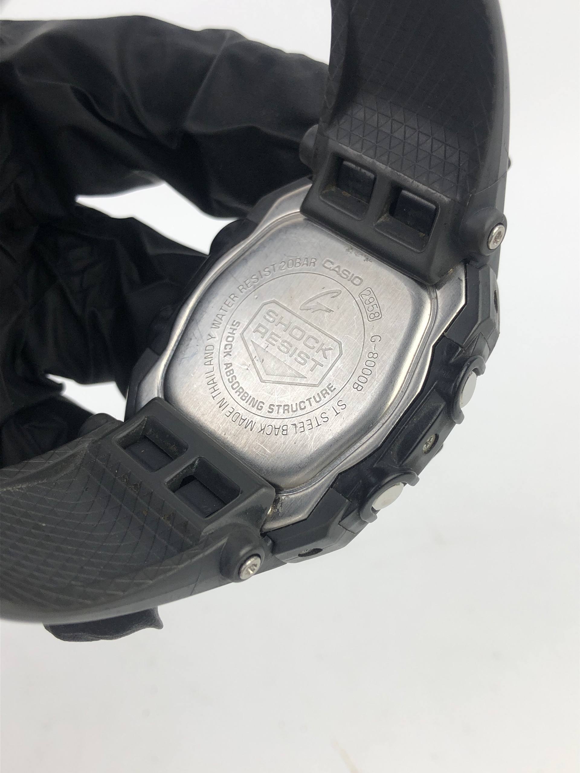 G SHOCK SNIPER G-8000B ORANGE DIAL ALL ORIGINAL - Gambar 8
