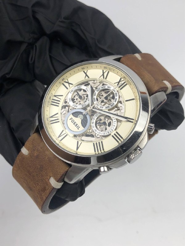 FOSSIL GRANT AUTOMATIC MOONPHASE SKELETON ORIGINAL - Gambar 2