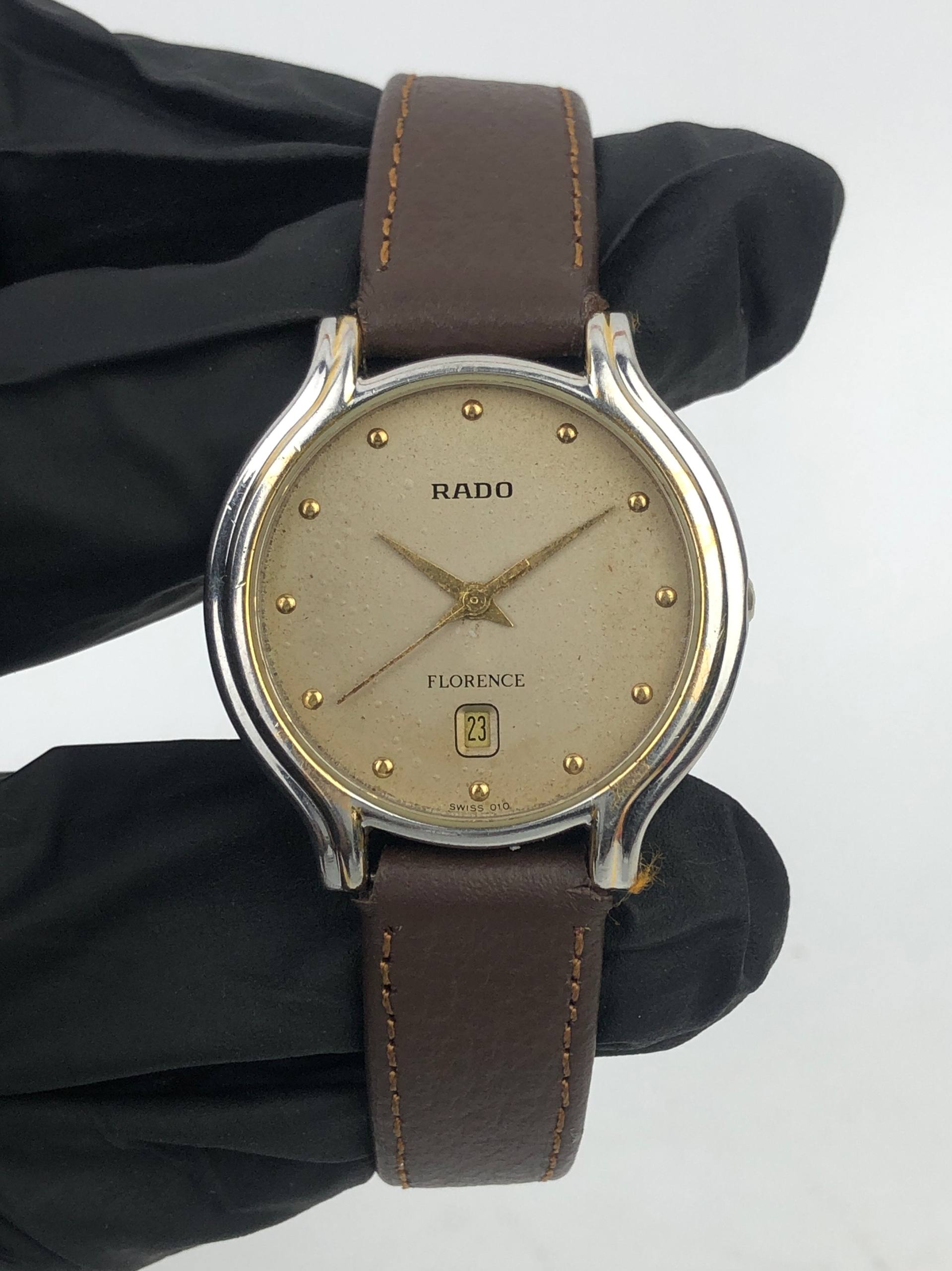 SWISSWATCH RADO FLORENCE QUARTZ VINTAGE AGED DIAL - Gambar 2