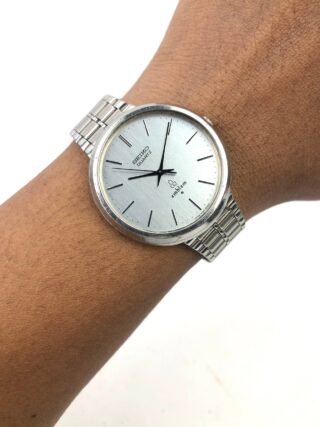 SEIKO EMBLEM QUARTZ JAPAN LINEN DIAL