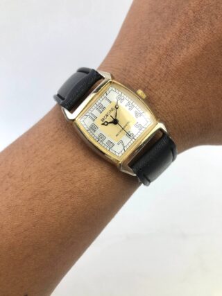 BROGNE TONNEAU GUILOCHE DIAL VINTAGE MANUAL WINDING