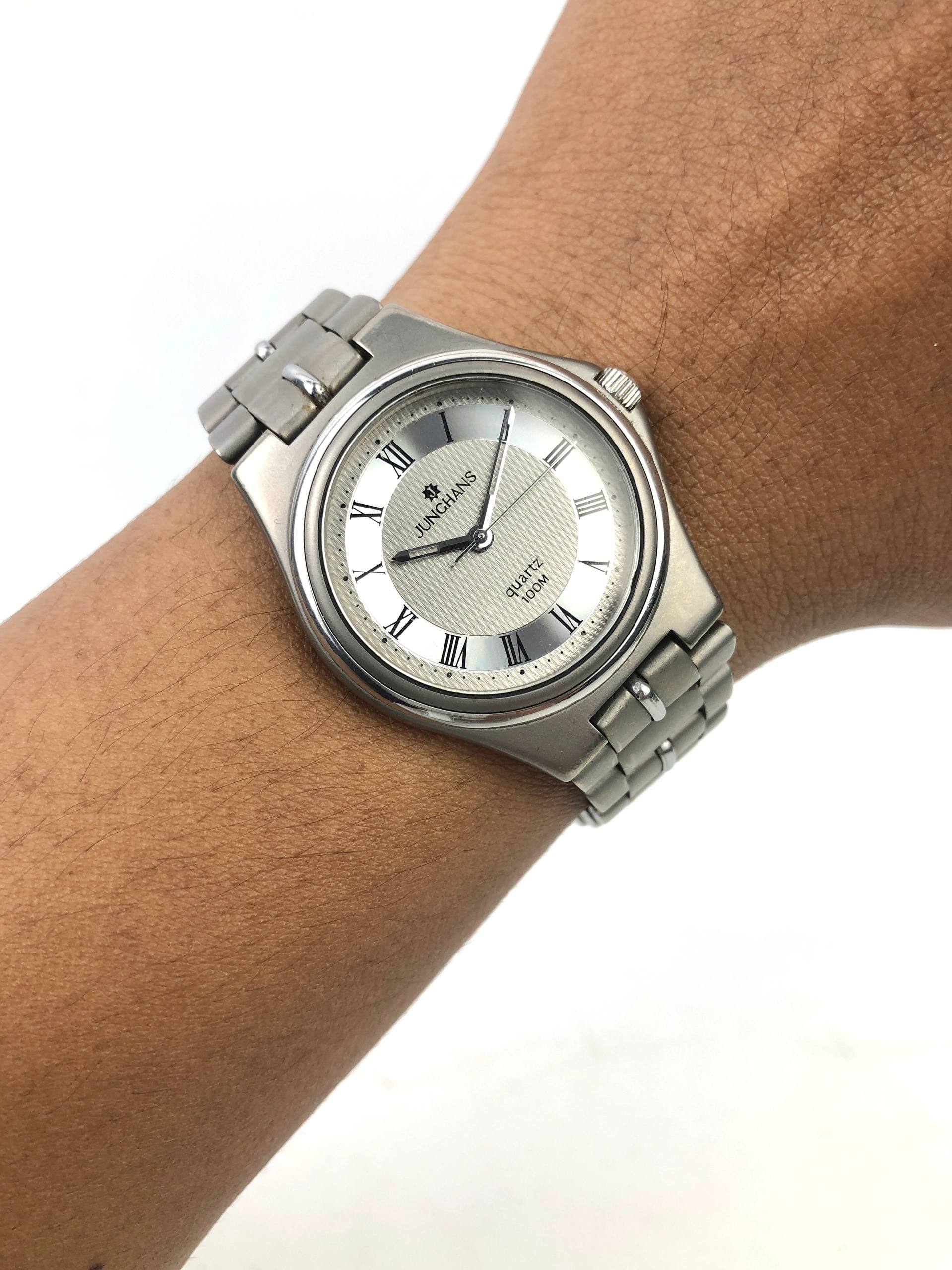 JUNGHANS QUARTZ FULL TITANIUM GREY ORIGINAL