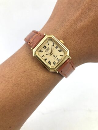 CITIZEN CASTALIA OCTAGON GOLD ROMAN DIAL QUARTZ