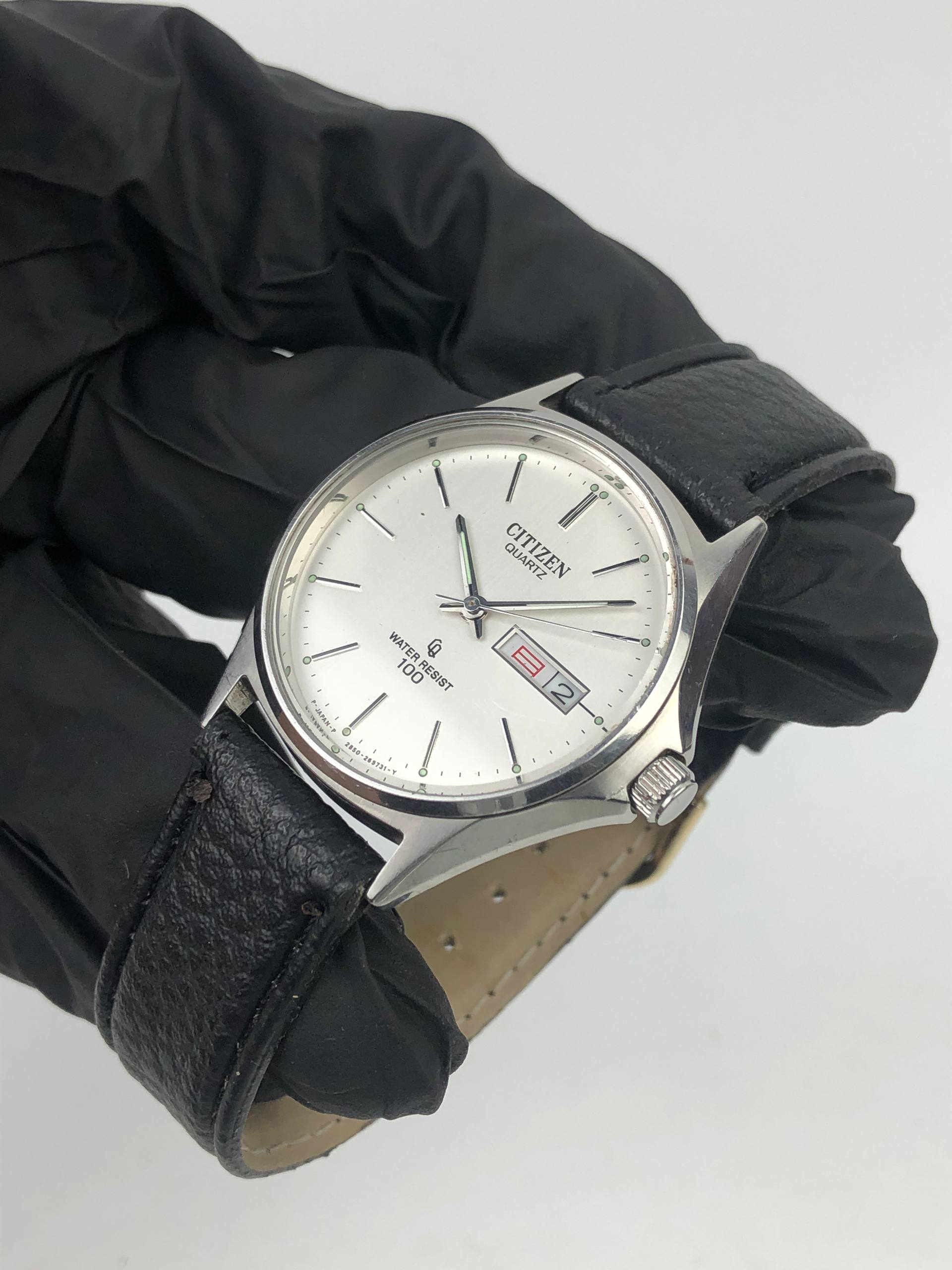 CITIZEN CRYSTON QUARTZ DAYDATE JAPAN - Gambar 3