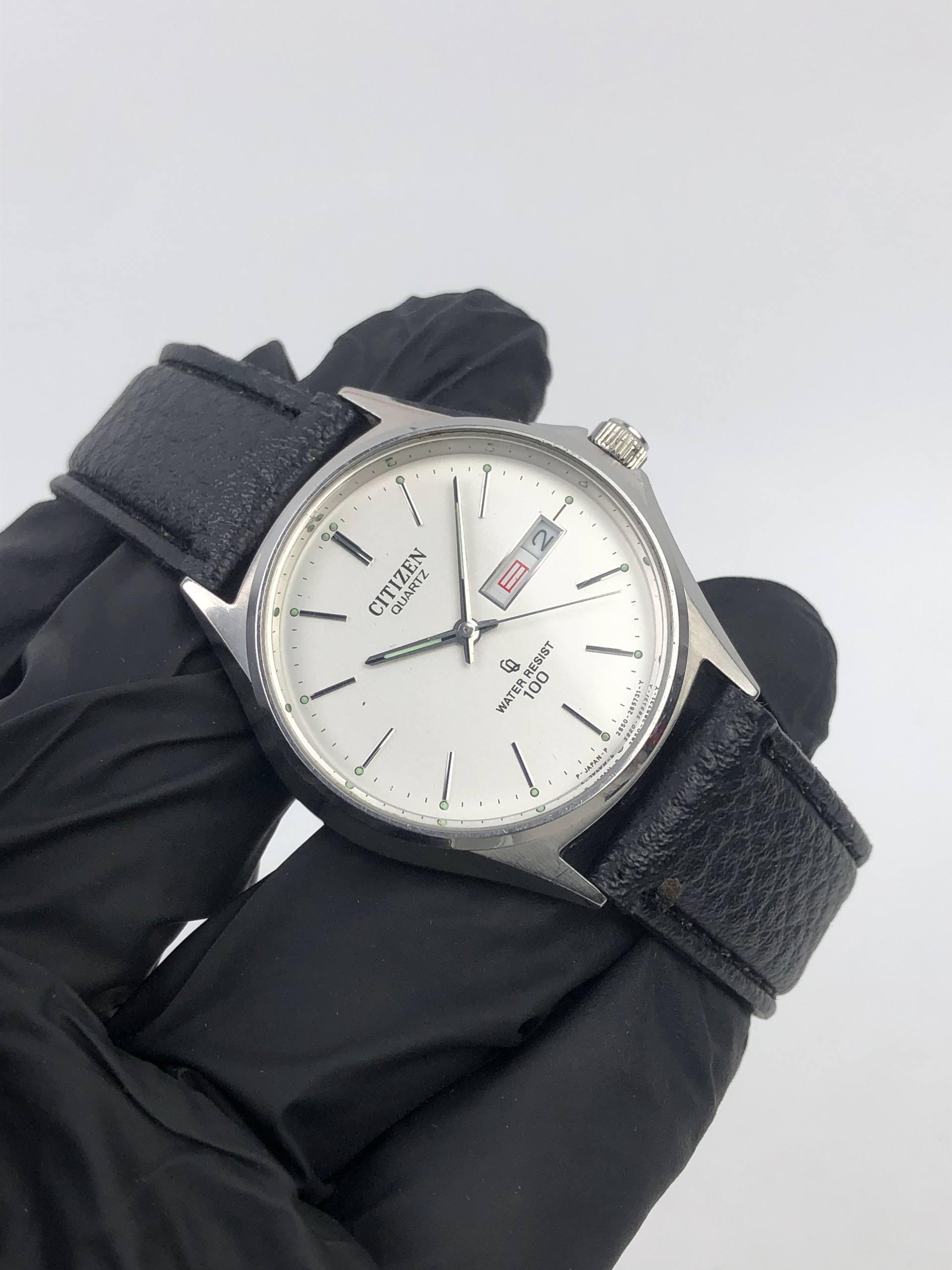 CITIZEN CRYSTON QUARTZ DAYDATE JAPAN - Gambar 4