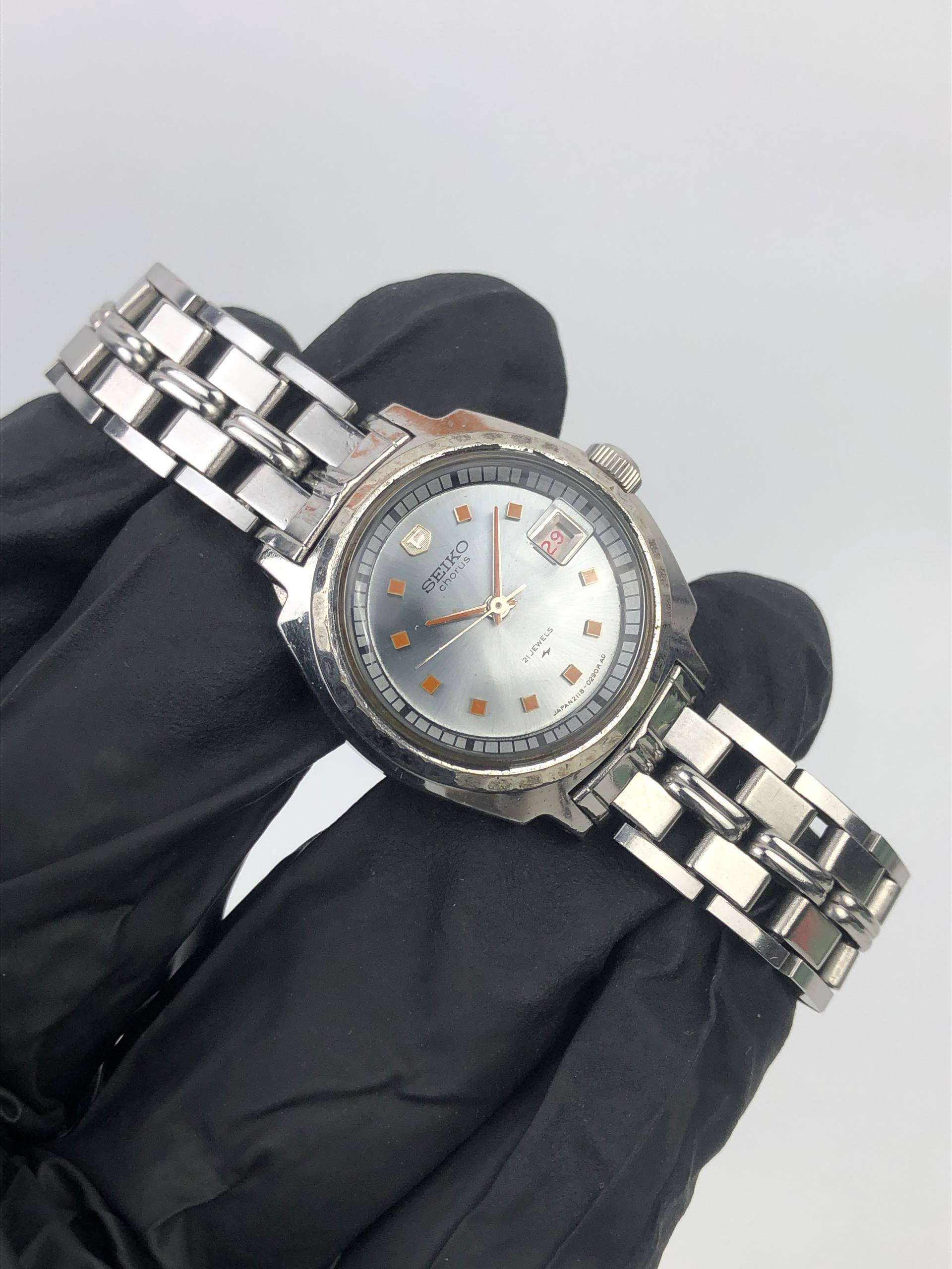 SEIKO RALLY 2118-0280 MECHANICAL BLUE SEA DIAL - Gambar 4