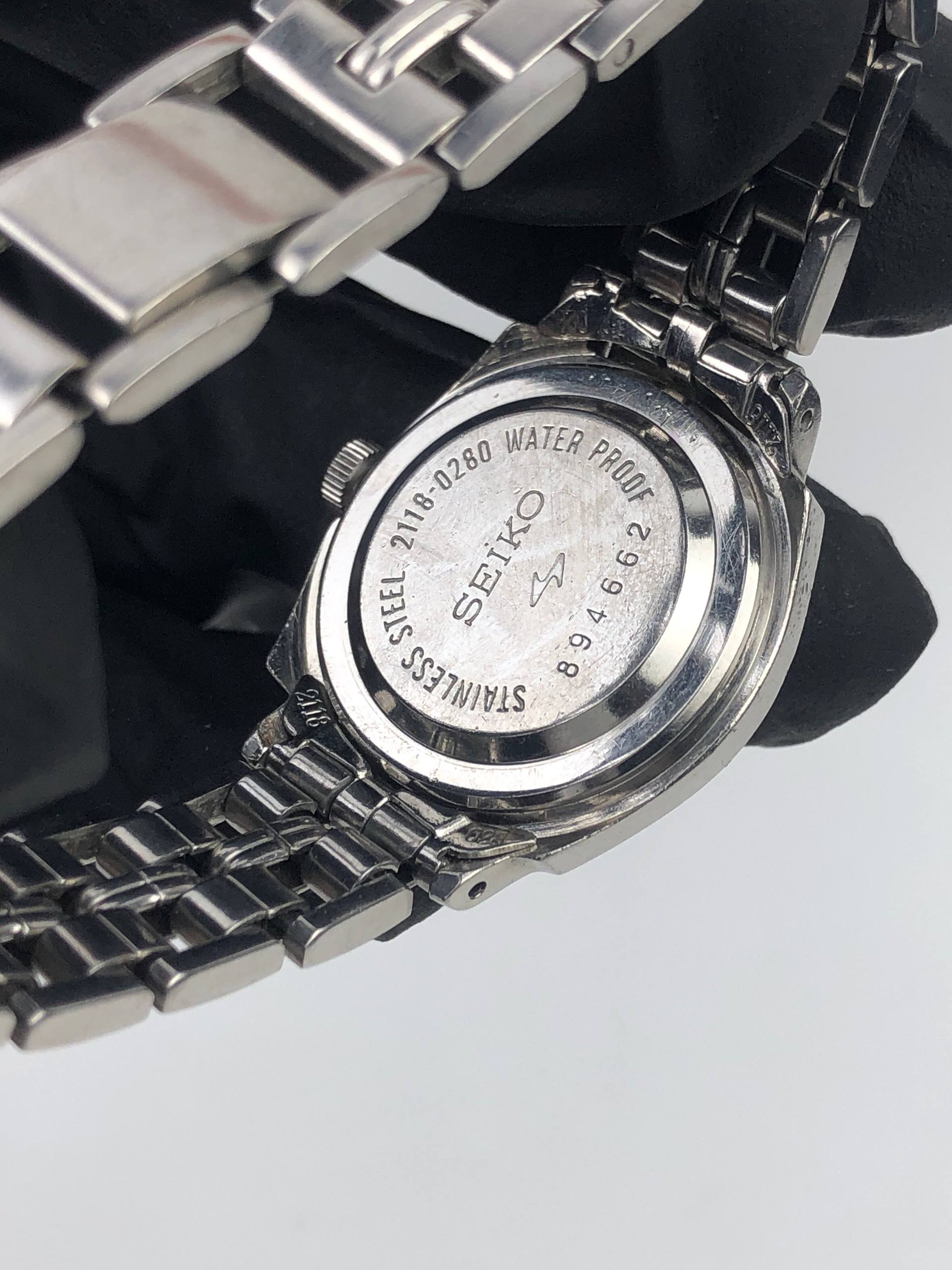 SEIKO RALLY 2118-0280 MECHANICAL BLUE SEA DIAL - Gambar 8