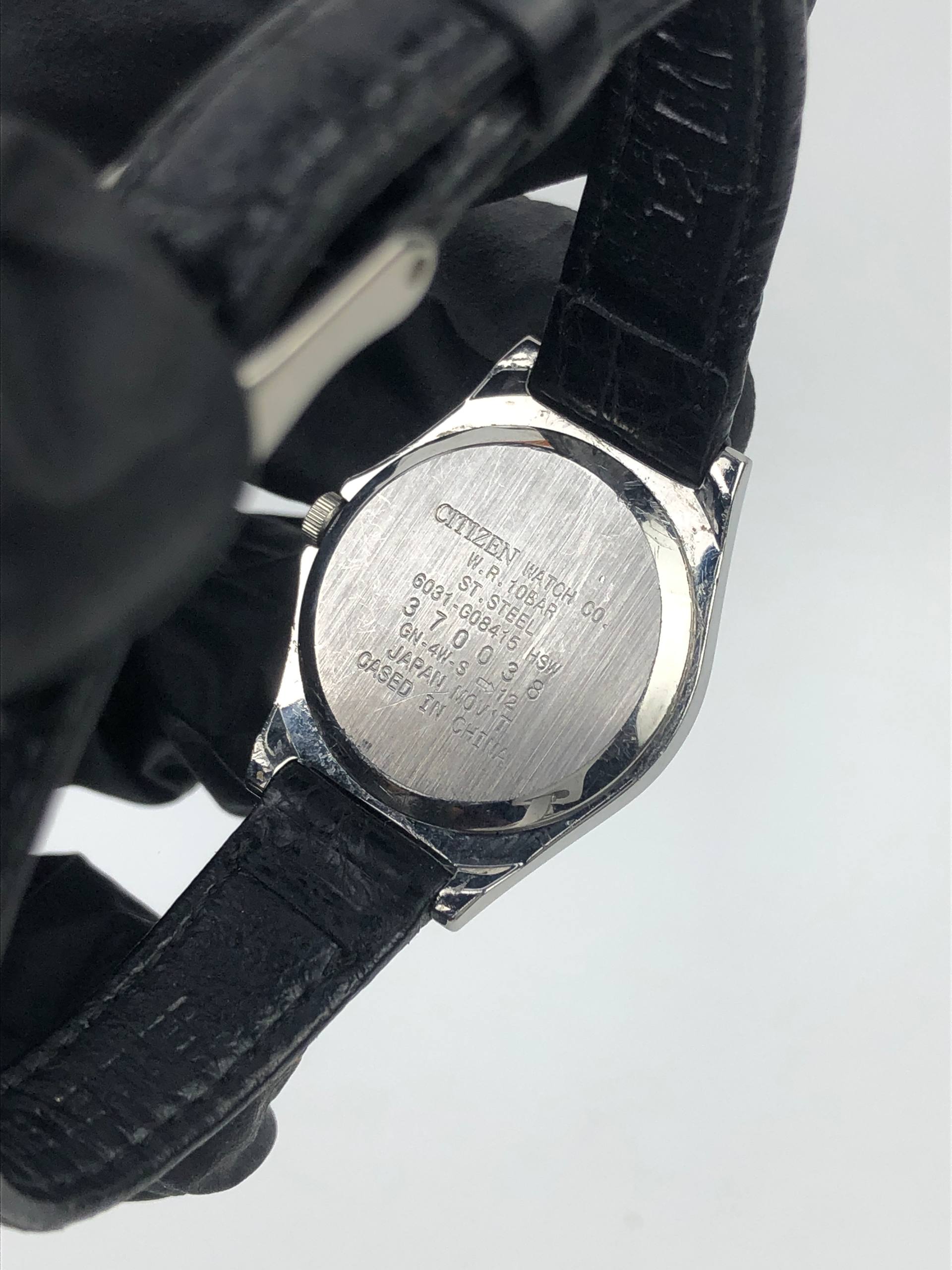 CITIZEN QUARTZ C SHAPE CASE LADIES 6031-G08415 - Gambar 7