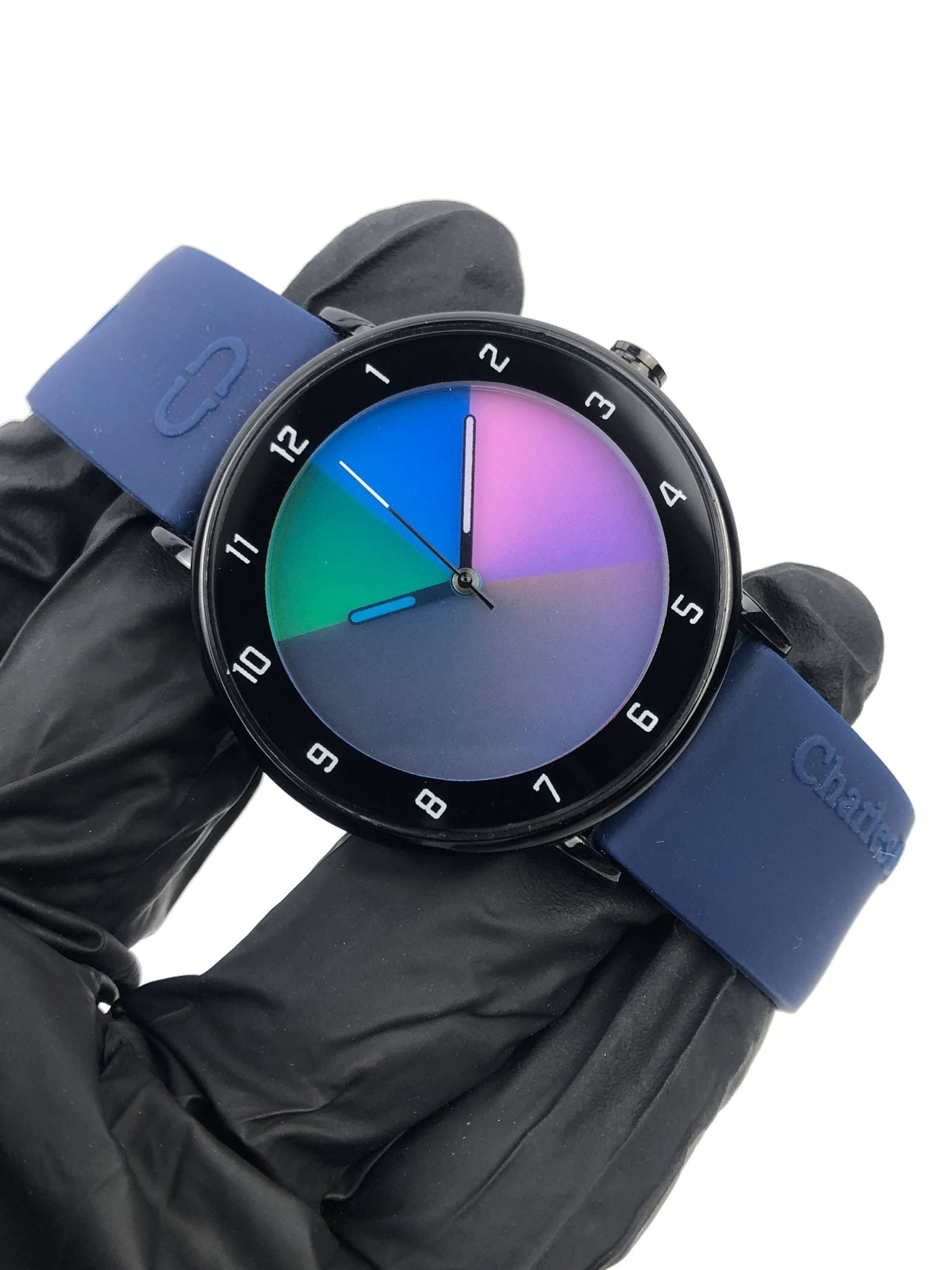 CHARLES DELON COLOUR GRADIENT DIAL QUARTZ ORIGINAL - Gambar 4