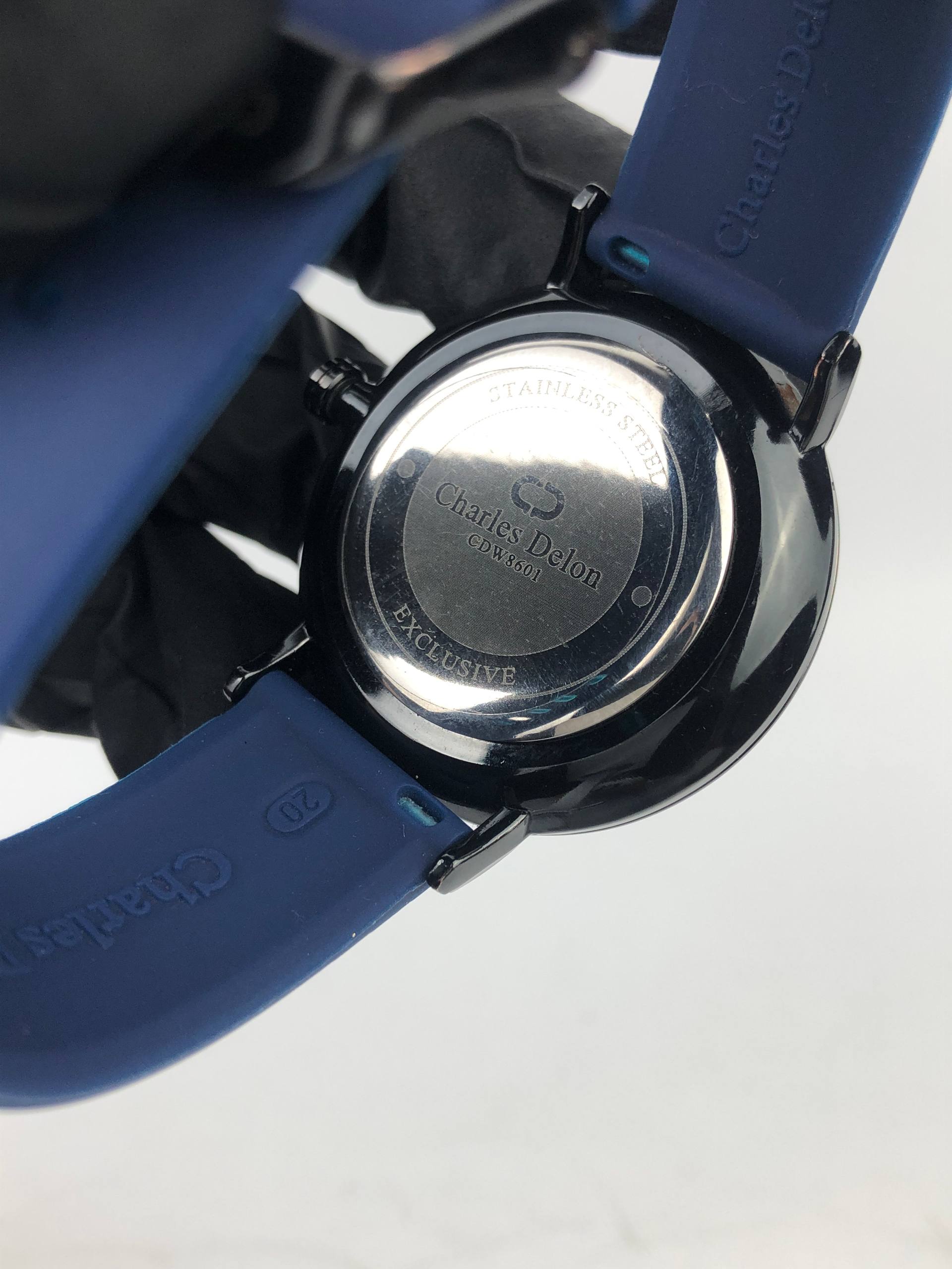 CHARLES DELON COLOUR GRADIENT DIAL QUARTZ ORIGINAL - Gambar 8