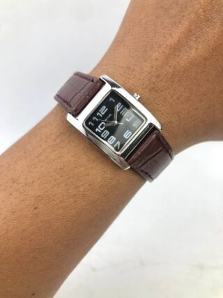 RHYME TANK QUARTZ UNISEX SIZE BLACK DIAL