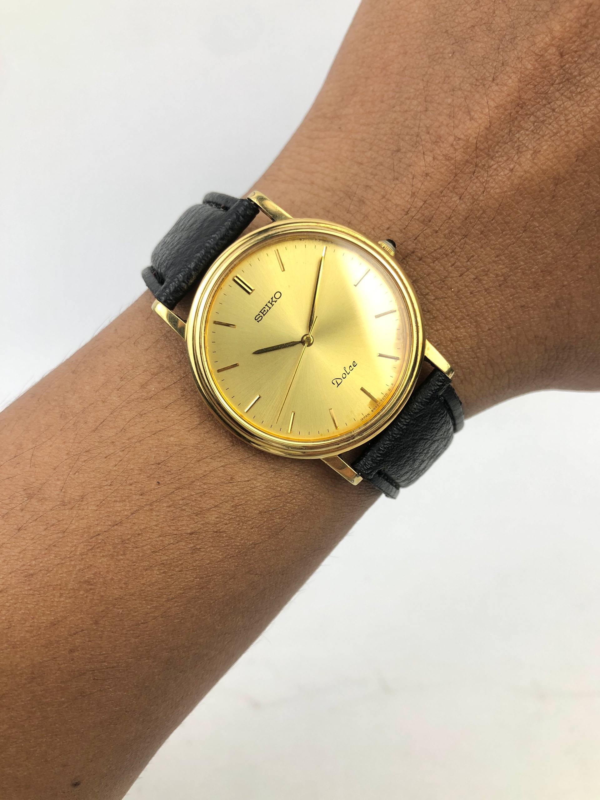 SEIKO DOLCE 8N41-7030 ROUND KLASIK ORIGINAL