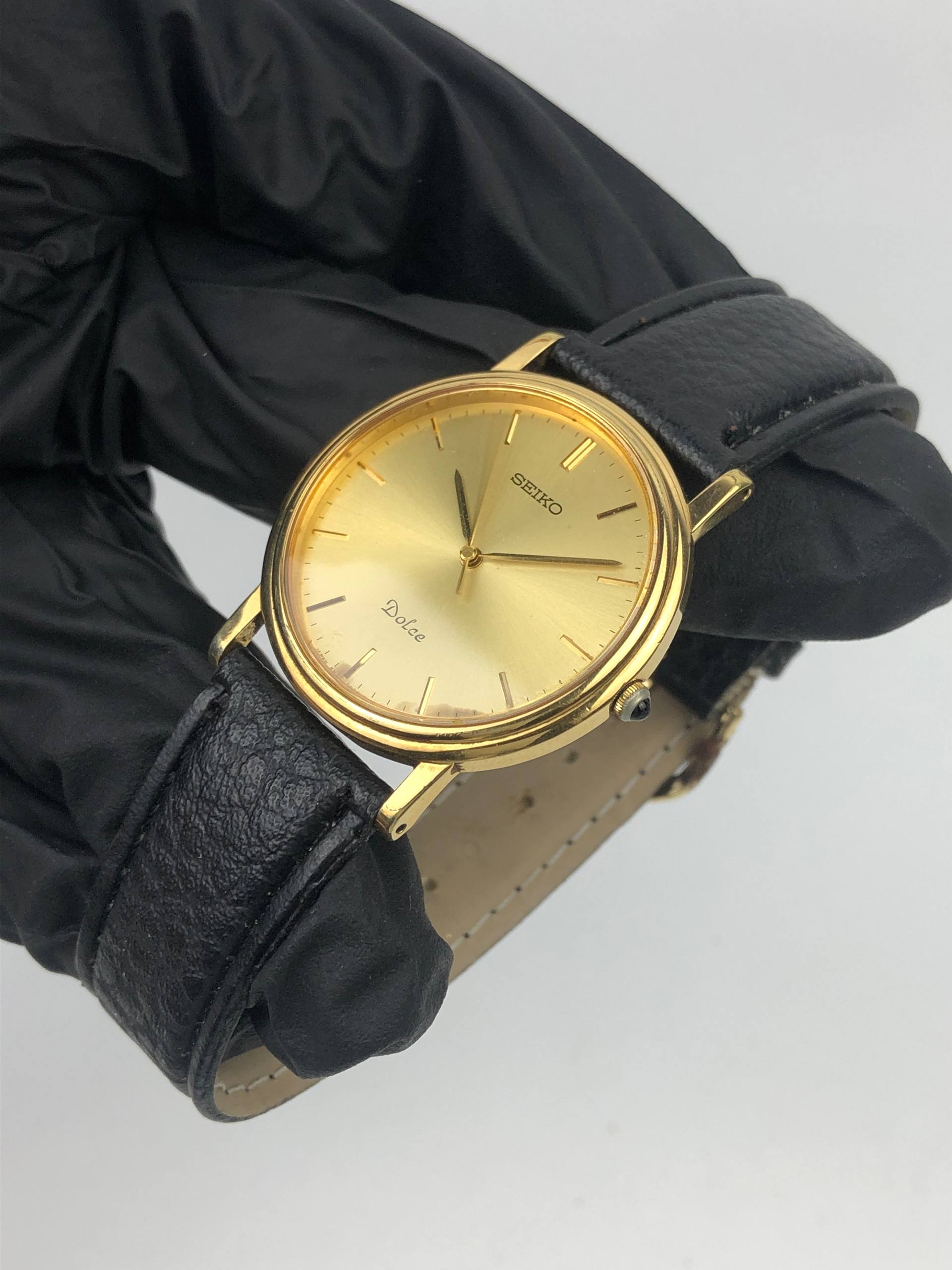 SEIKO DOLCE 8N41-7030 ROUND KLASIK ORIGINAL - Gambar 3