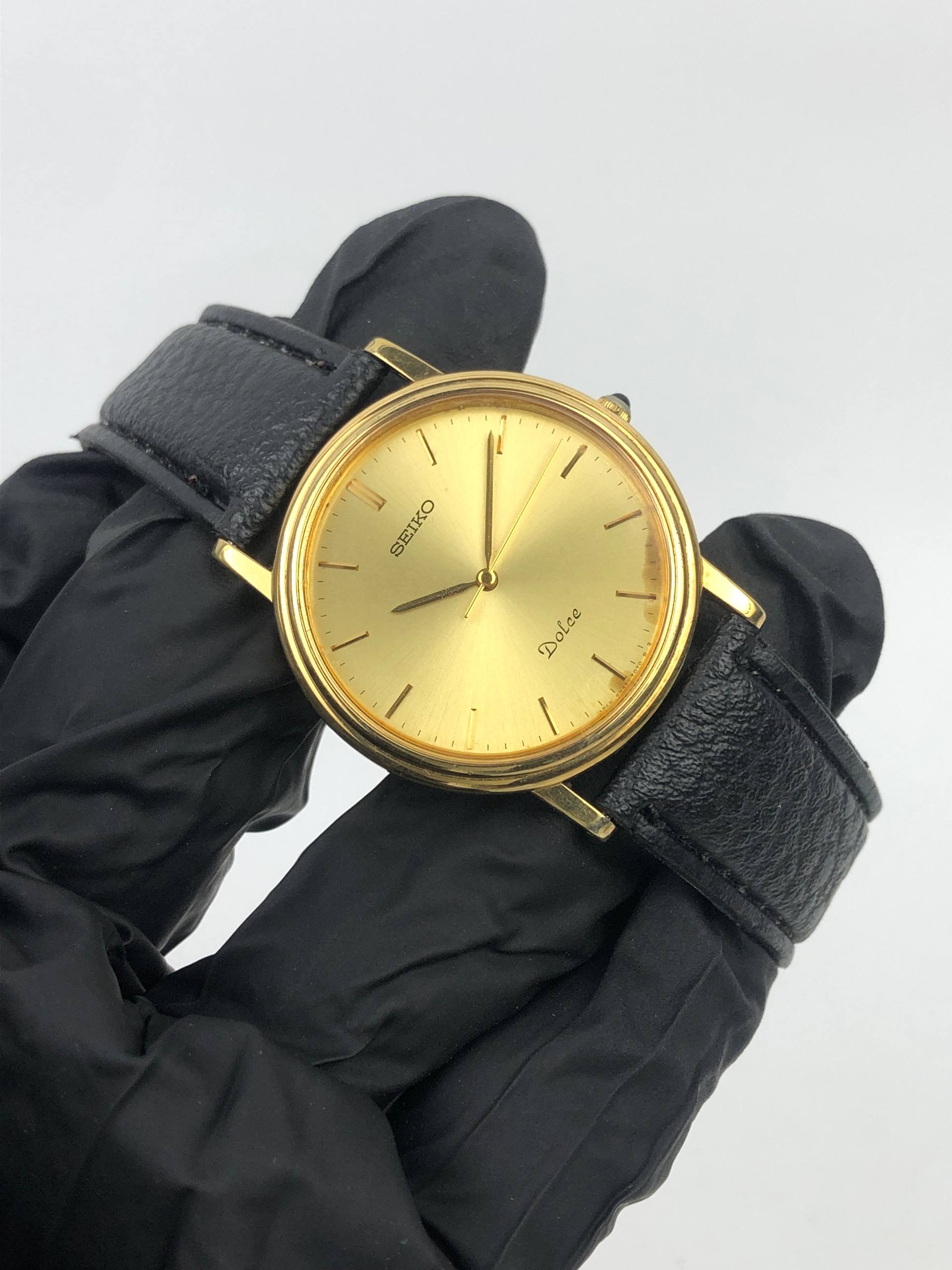 SEIKO DOLCE 8N41-7030 ROUND KLASIK ORIGINAL - Gambar 4