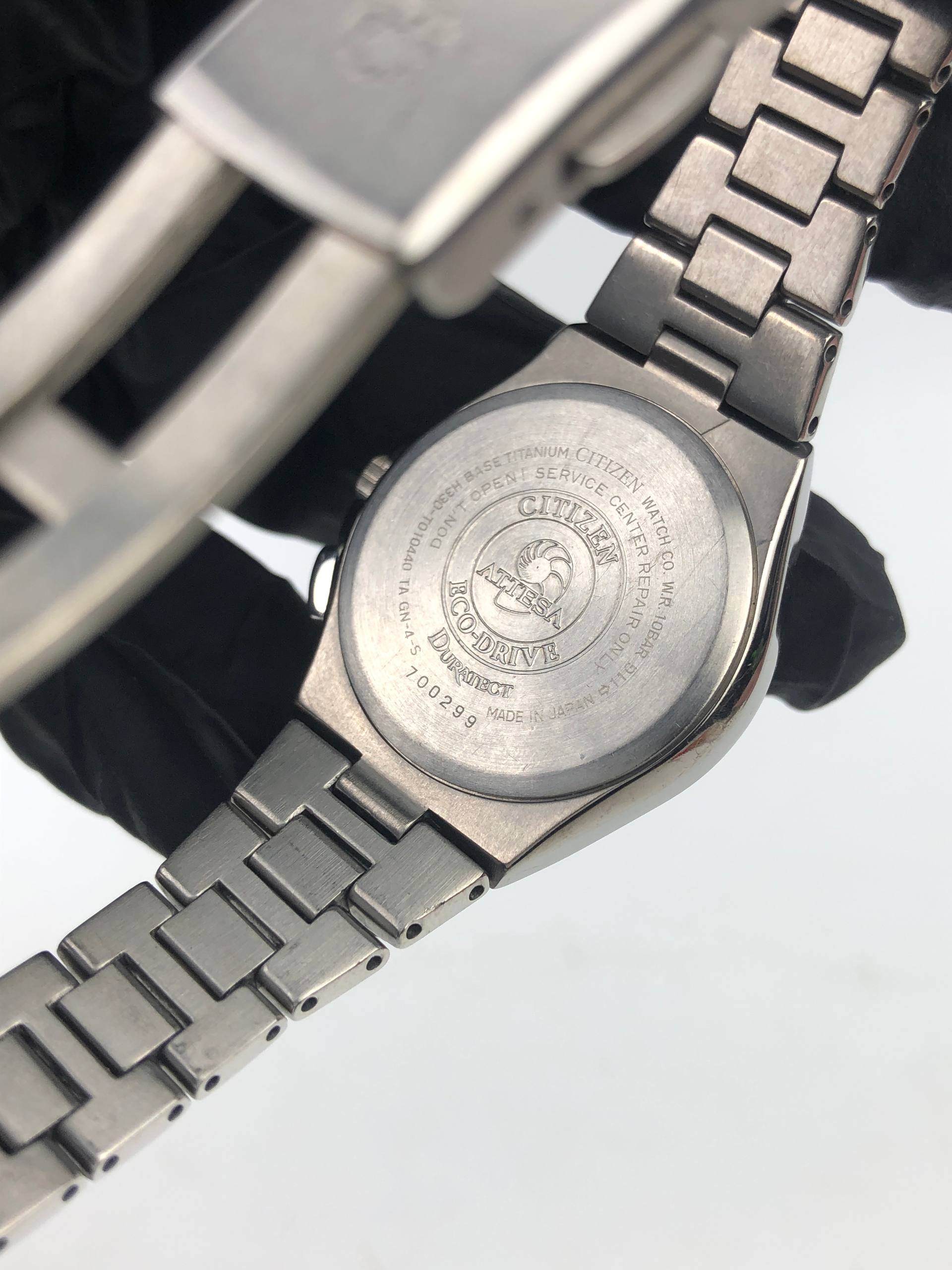 CITIZEN ECODRIVE ATTESA FULL TITANIUM LADIES - Gambar 8