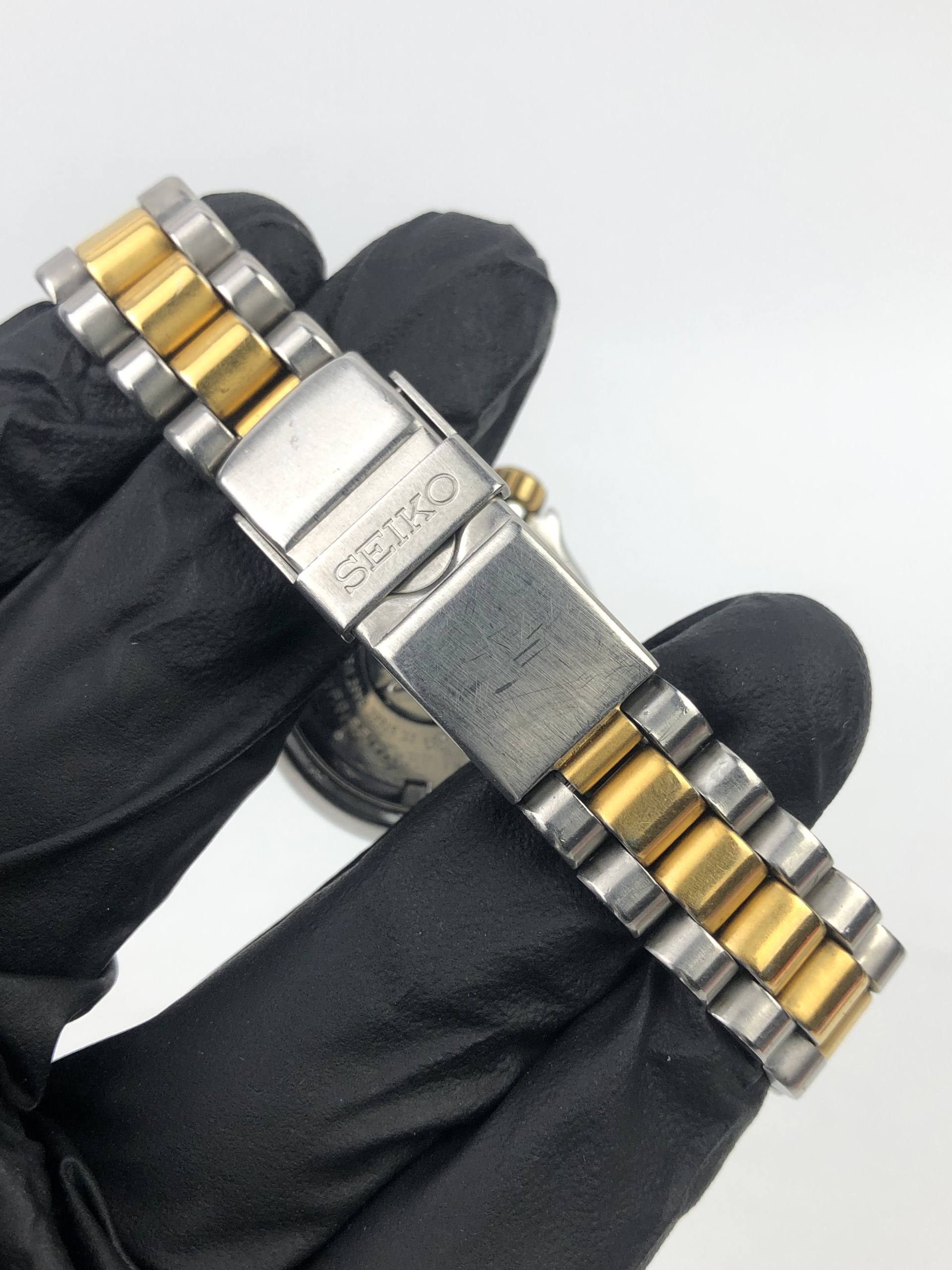 SEIKO 3E25-0A10 DIVER QUARTZ 200M SCUBA LADIES ALL ORIGINAL - Gambar 7