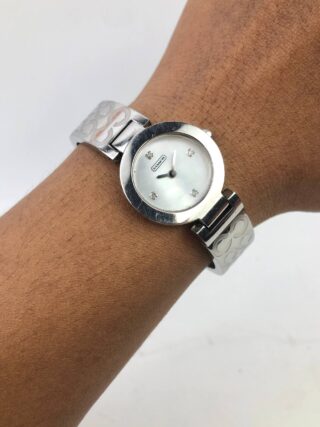 AUTHENTIC COACH SWISSMADE BANGLE DIAMOND INDEX
