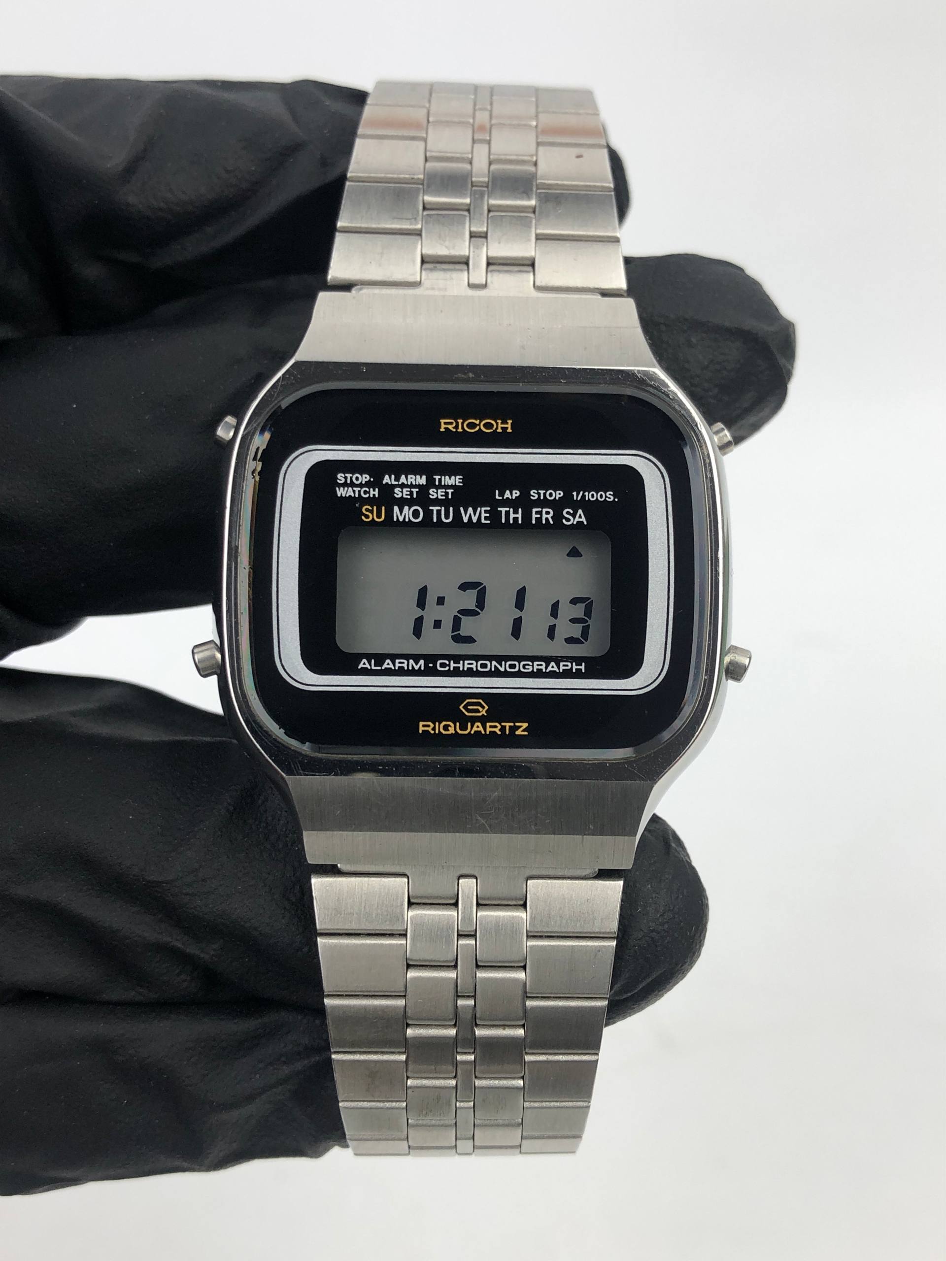 RICOH RIQUARTZ LCD VINTAGE LIKE NEW ALL ORIGINAL - Gambar 3
