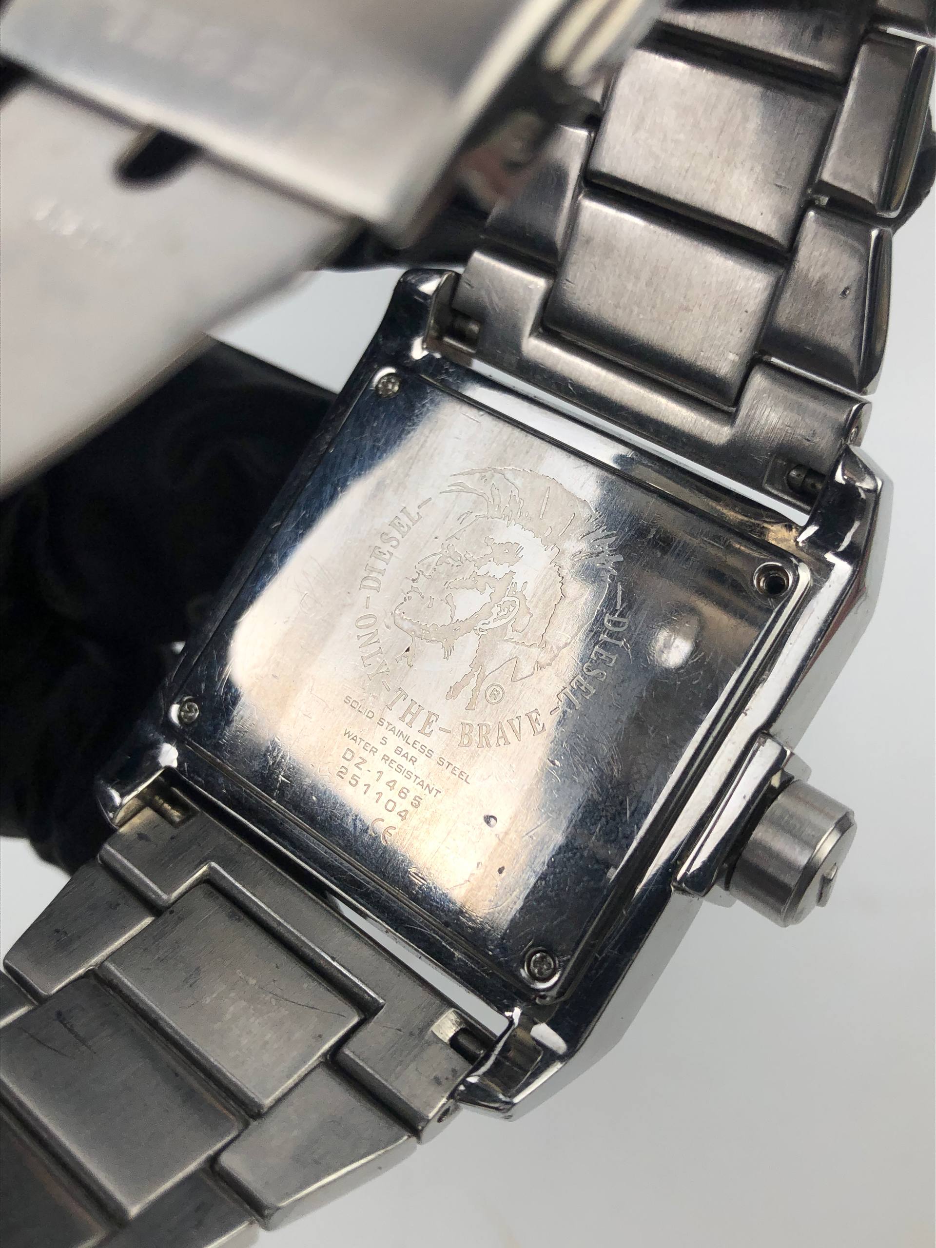 DIESEL DZ-1465 BIG SIZE FULL ORI QUARTZ - Gambar 8