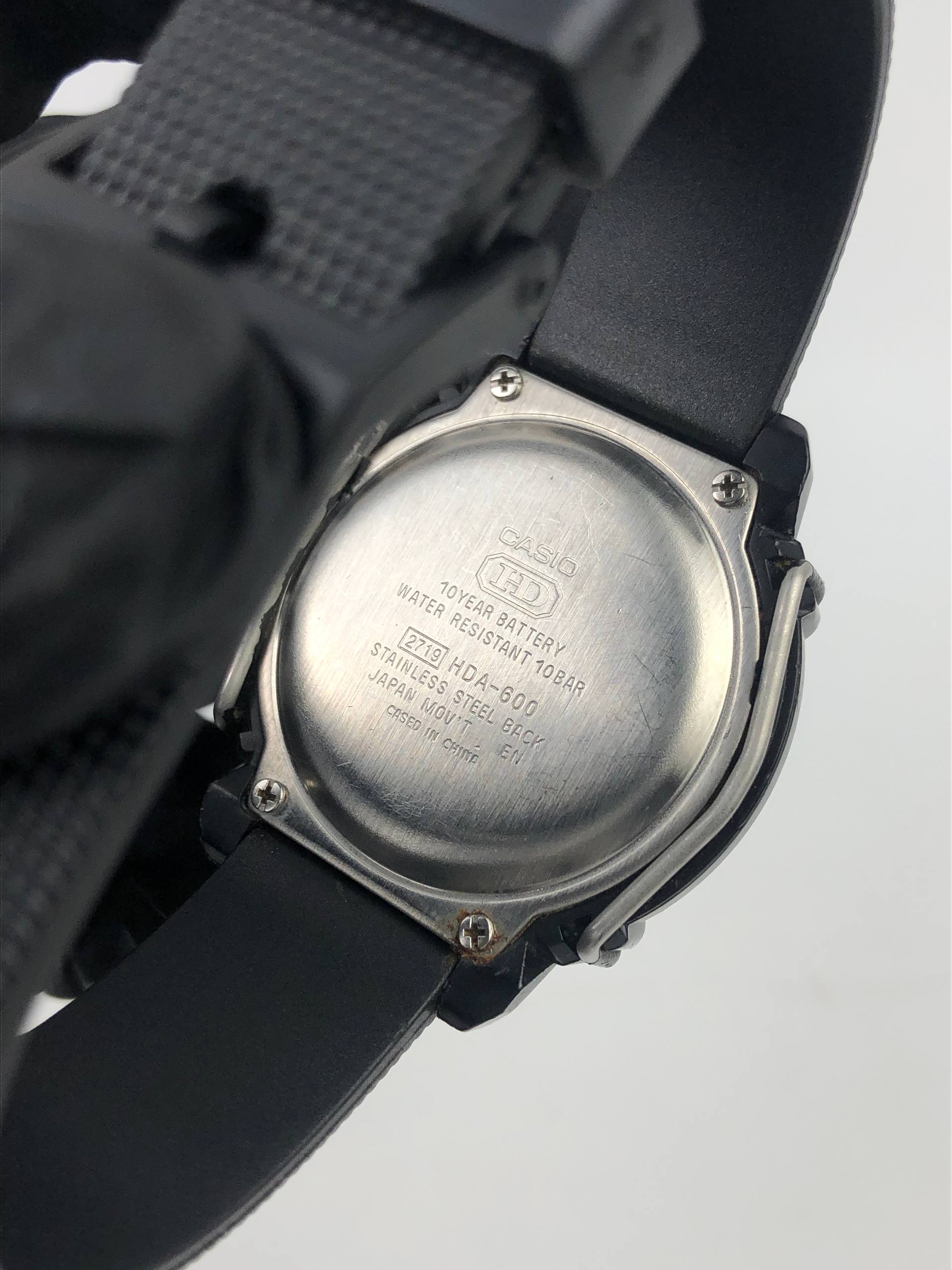 CASIO HDA 600 SPORTS ANALOG ORIGINAL - Gambar 7